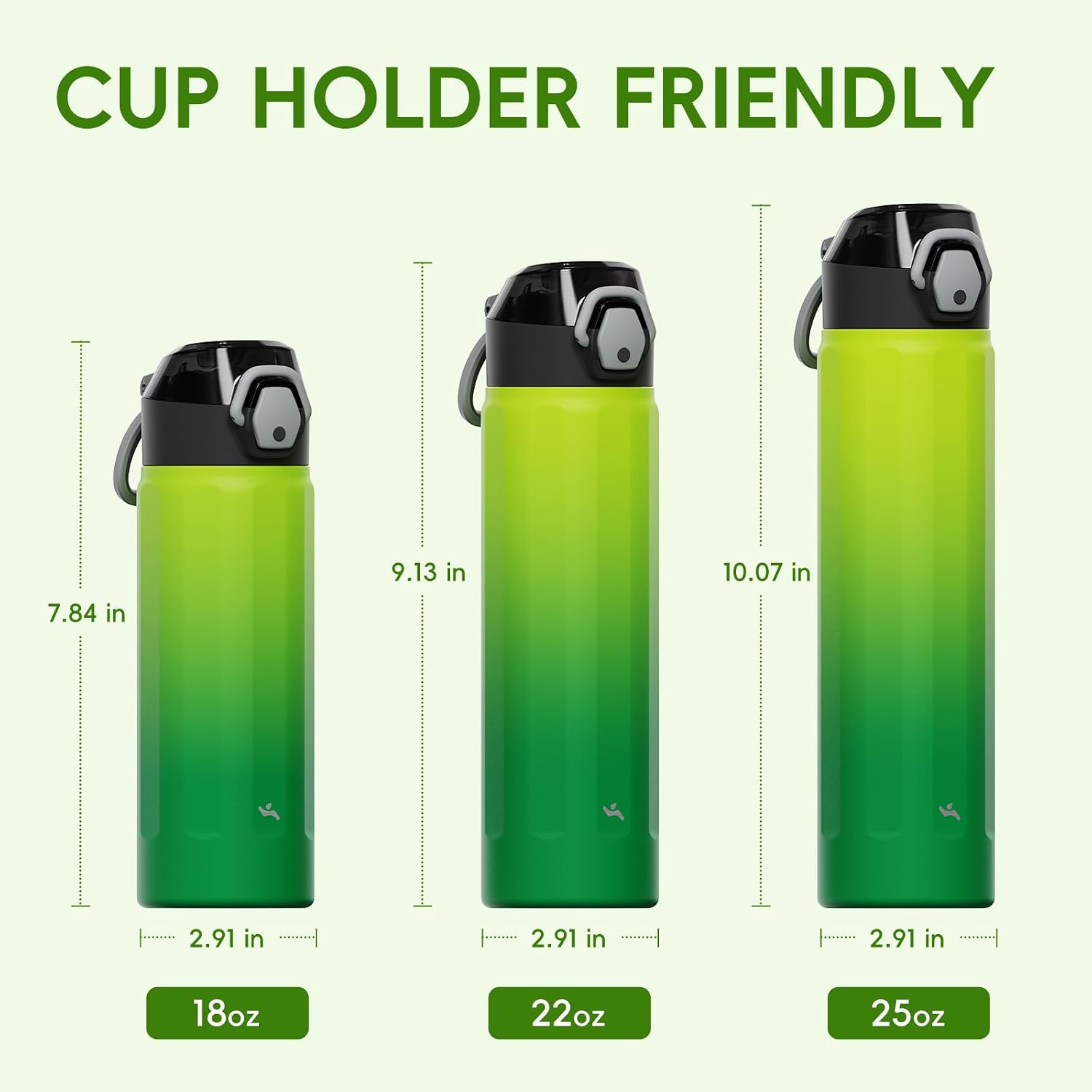 Detalle 2 de Konokyo Insulated Water Bottle 22oz