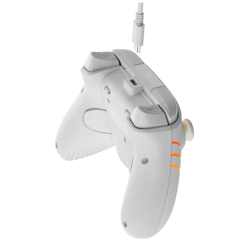 Detalle de Turtle Beach Afterglow Wave: mando con cable para Xbox Series X/One/PC en blanco
