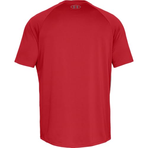 Detalle de Under Armour UA Tech 2.0 SS Tee – Leichtes Kurzarm-Trainingstop aus 100% Polyester