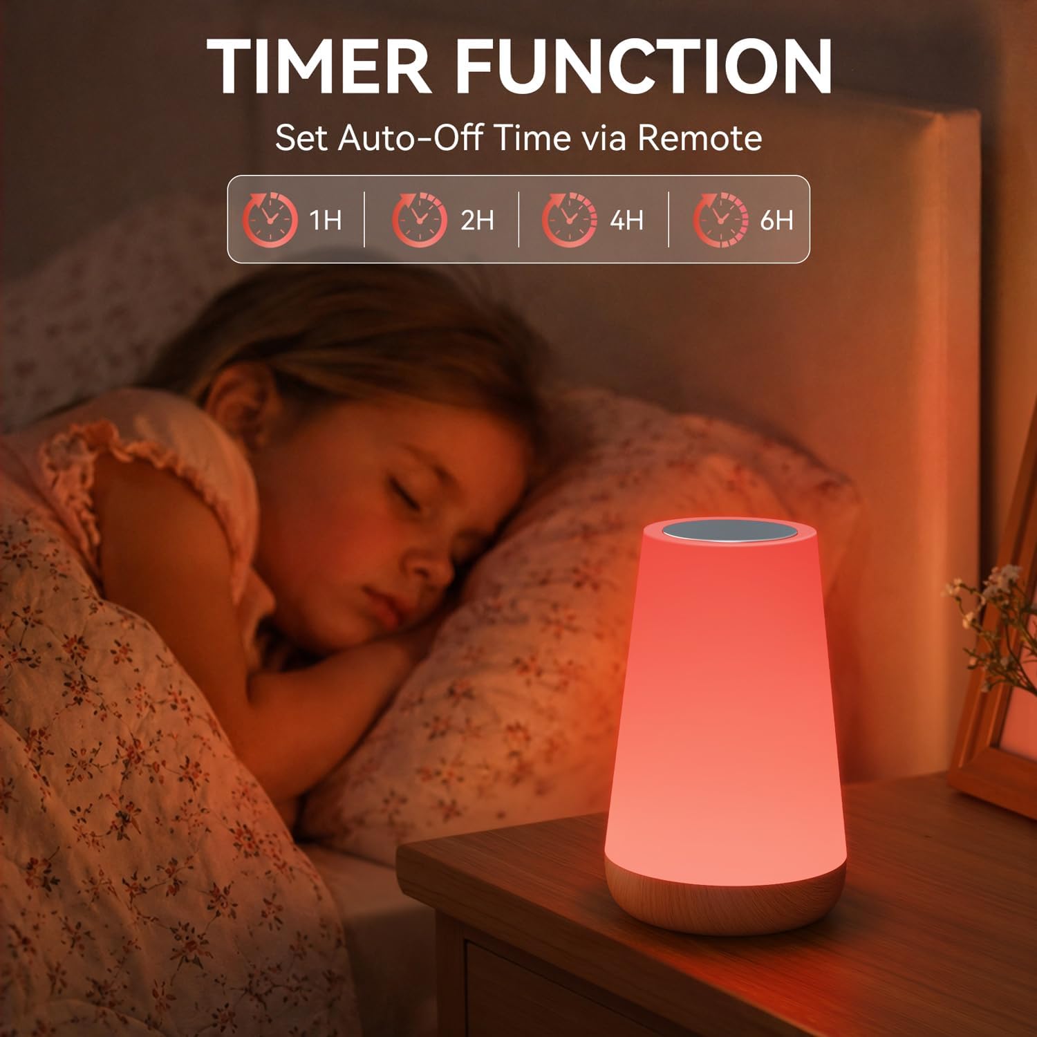 Thumbnail 6 de Auxmir Night Light 2500mAh LED touch lamp