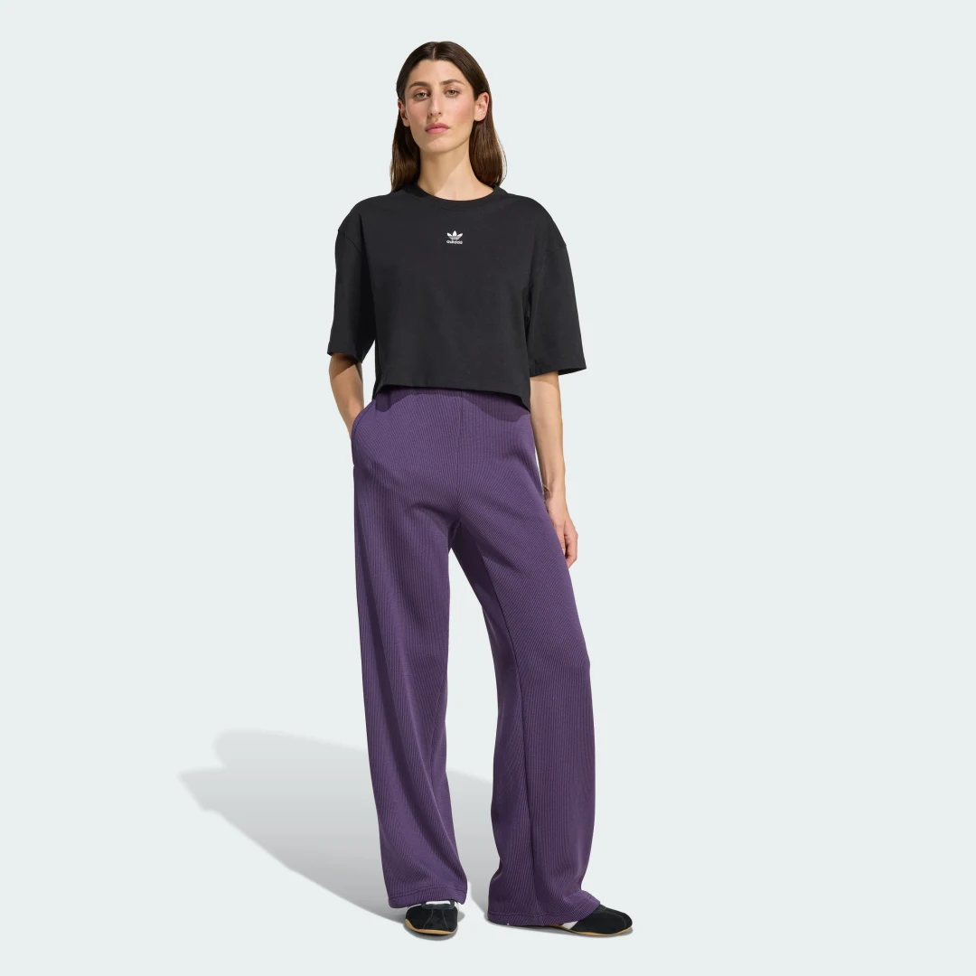 Detalle de Pantalón Firebird Adicolor Knit de Adidas (violeta): guía de compra y uso