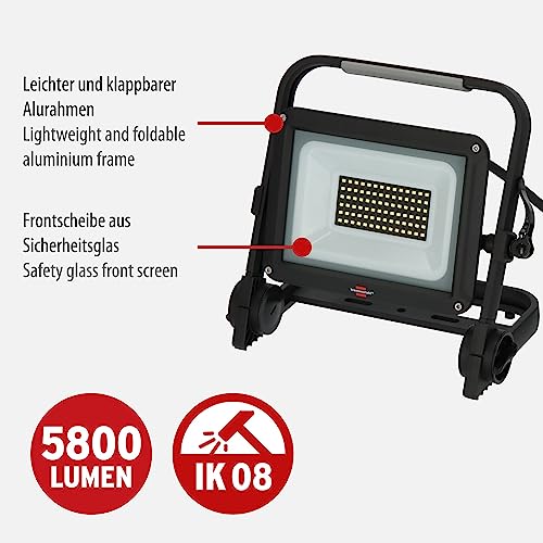 Detalle 2 de Foco LED portátil JARO 7060 M, 5800 lm ⚡