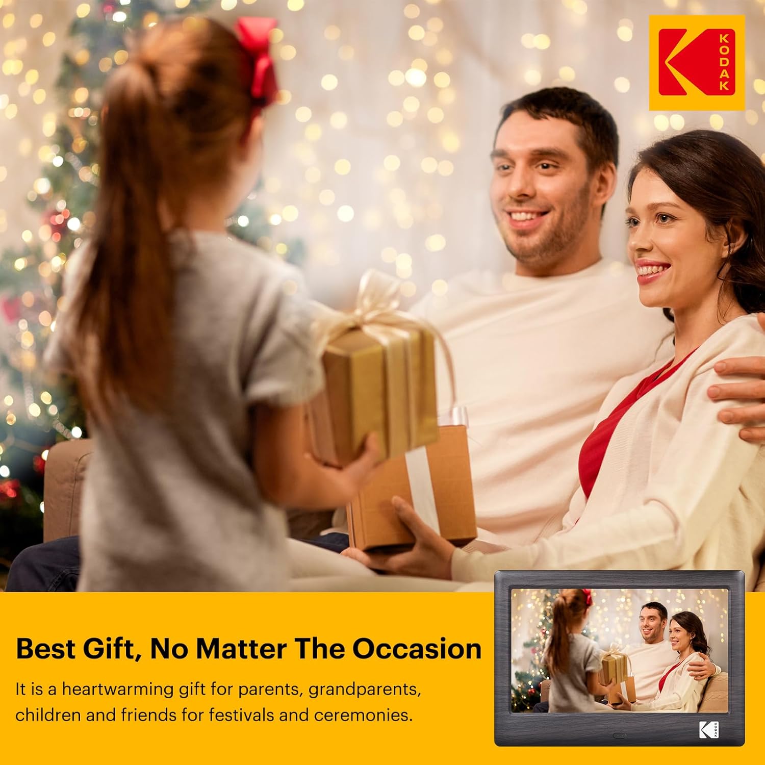 Thumbnail 6 de Cadre photo numérique WiFi 7 pouces