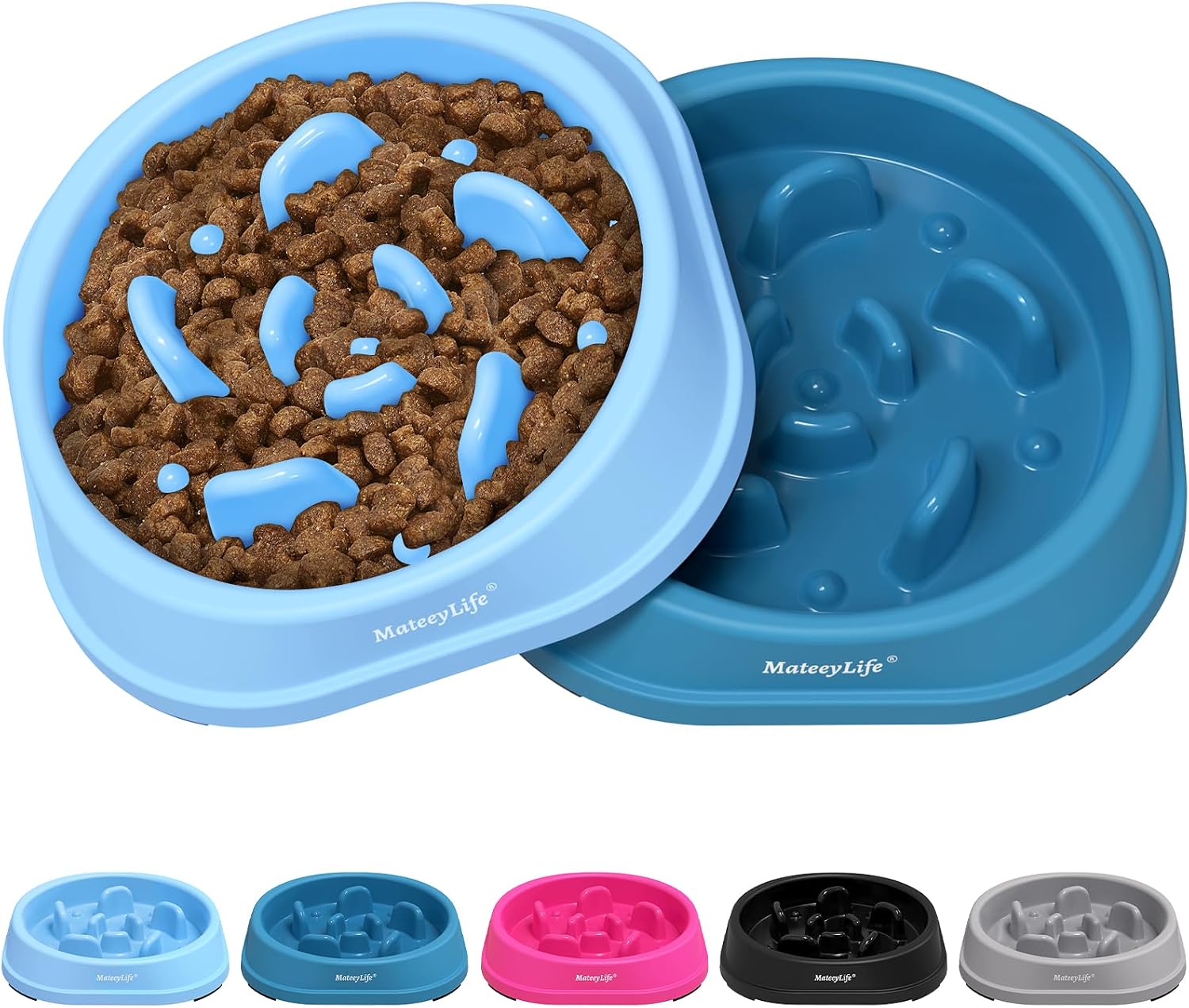 Detalle de MateeyLife Small Slow Feeder Bowl 1 cup