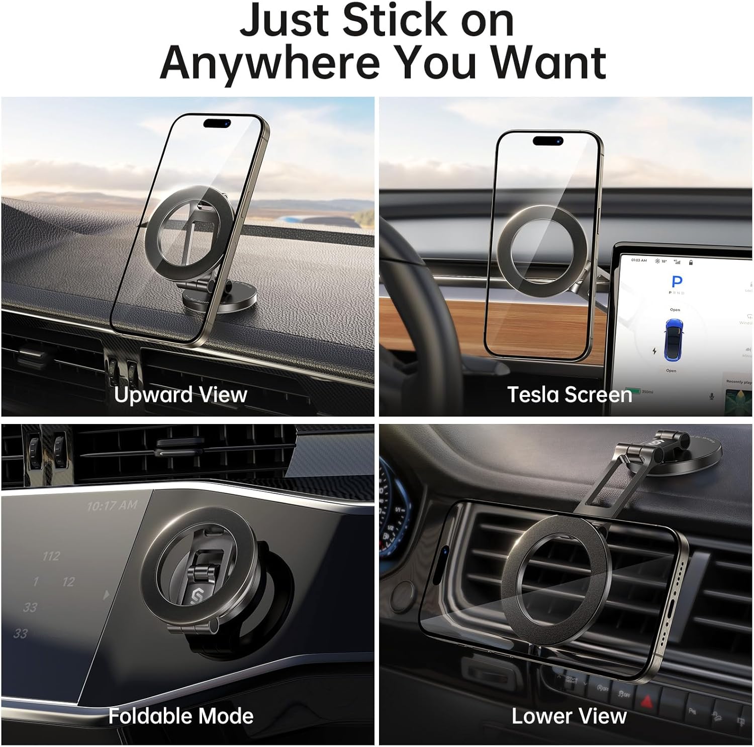 Detalle 2 de Syncwire Fits MagSafe Car Mount 360°