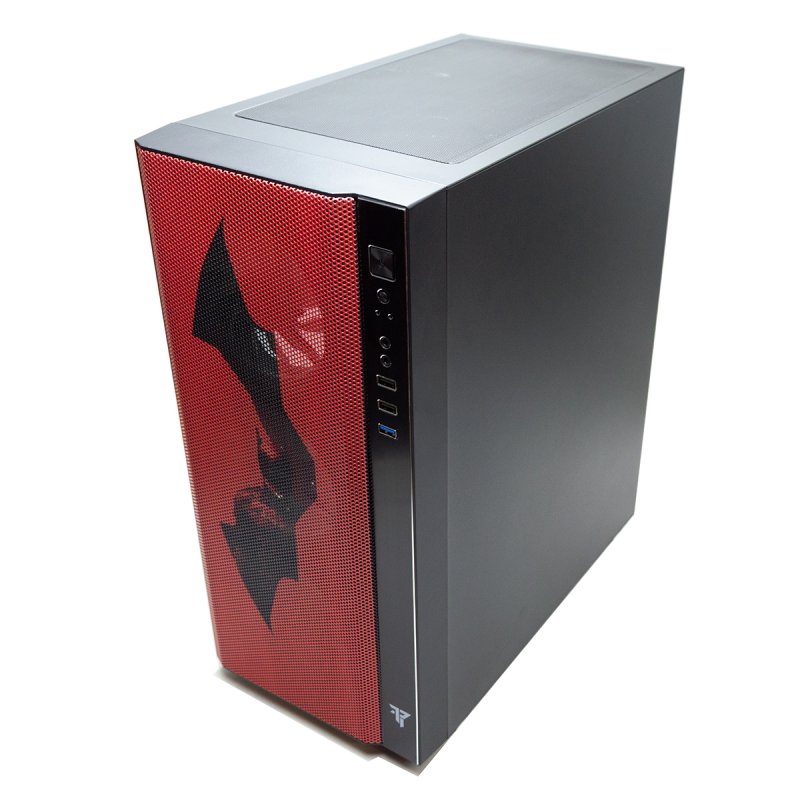 Detalle de Tempest Umbra RGB Torre ATX Negra - The Batman
