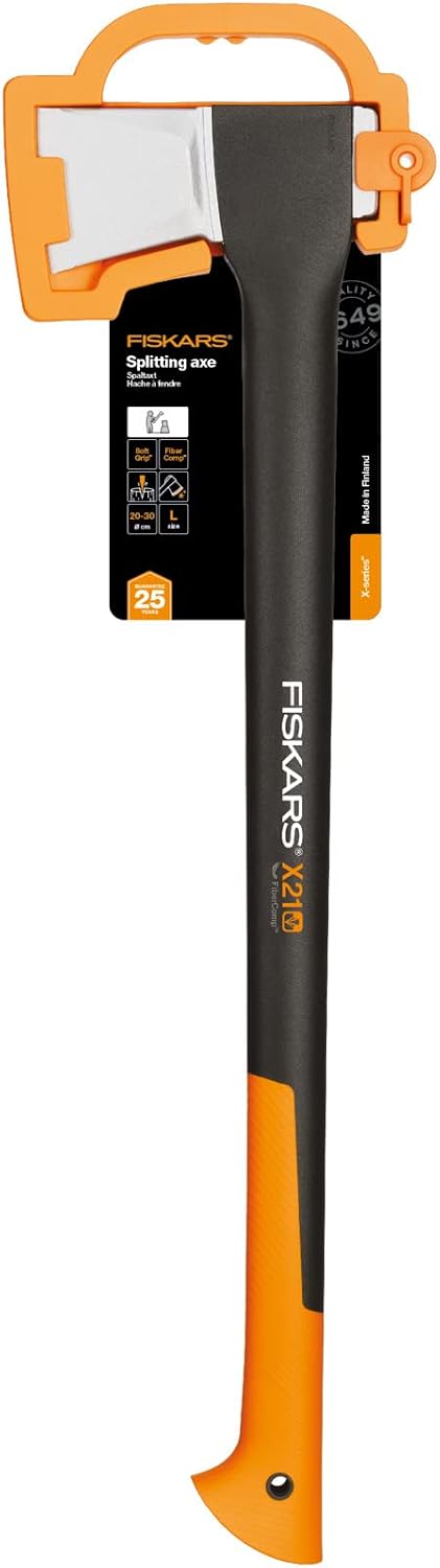 Thumbnail 6 de Fiskars X21-L klyvyxa, 71 cm med belagt stålblad och skydd