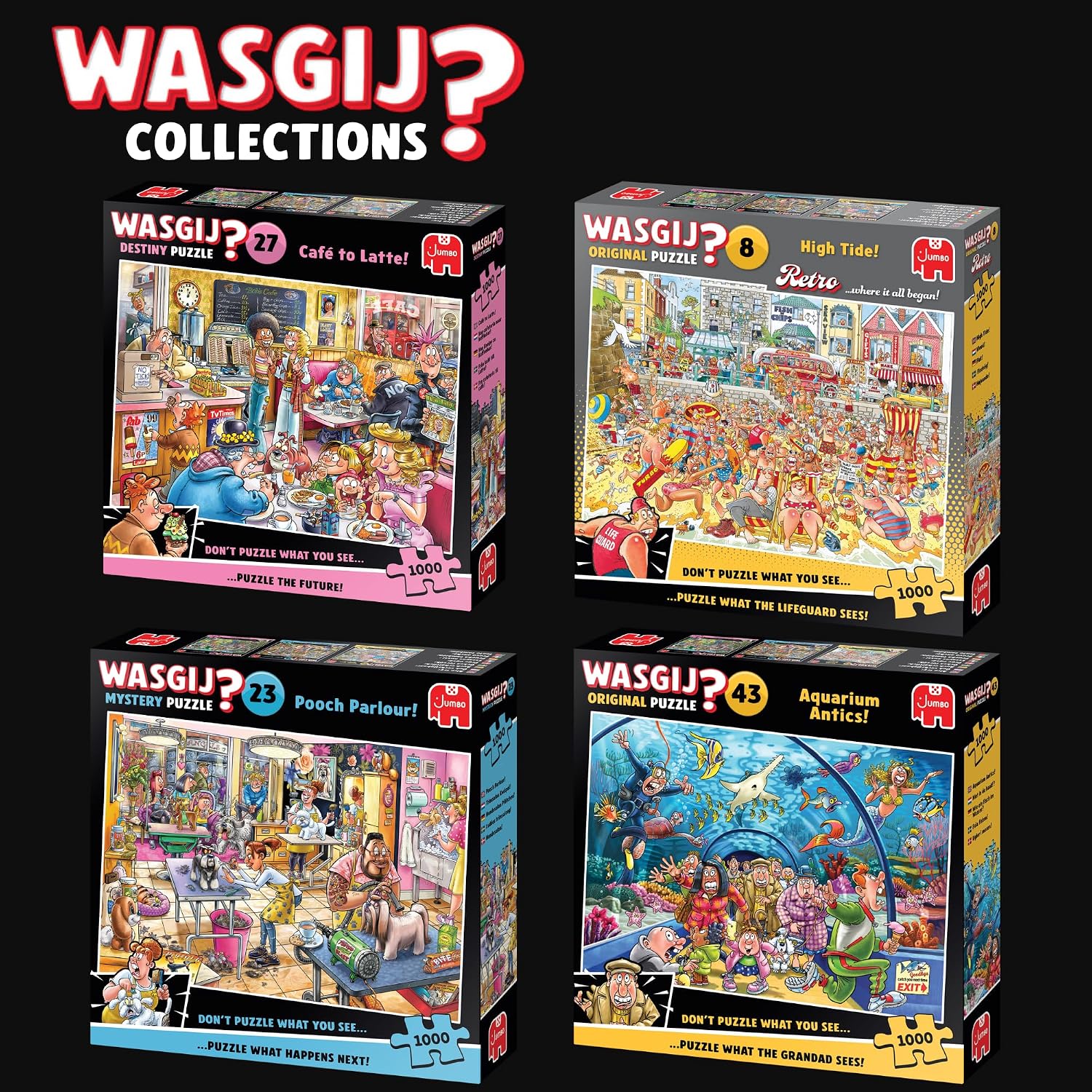 Thumbnail 5 de Jumbo Wasgij Destiny 27 1110100596 legpuzzel, 1000 stukjes, gerecycleerd karton