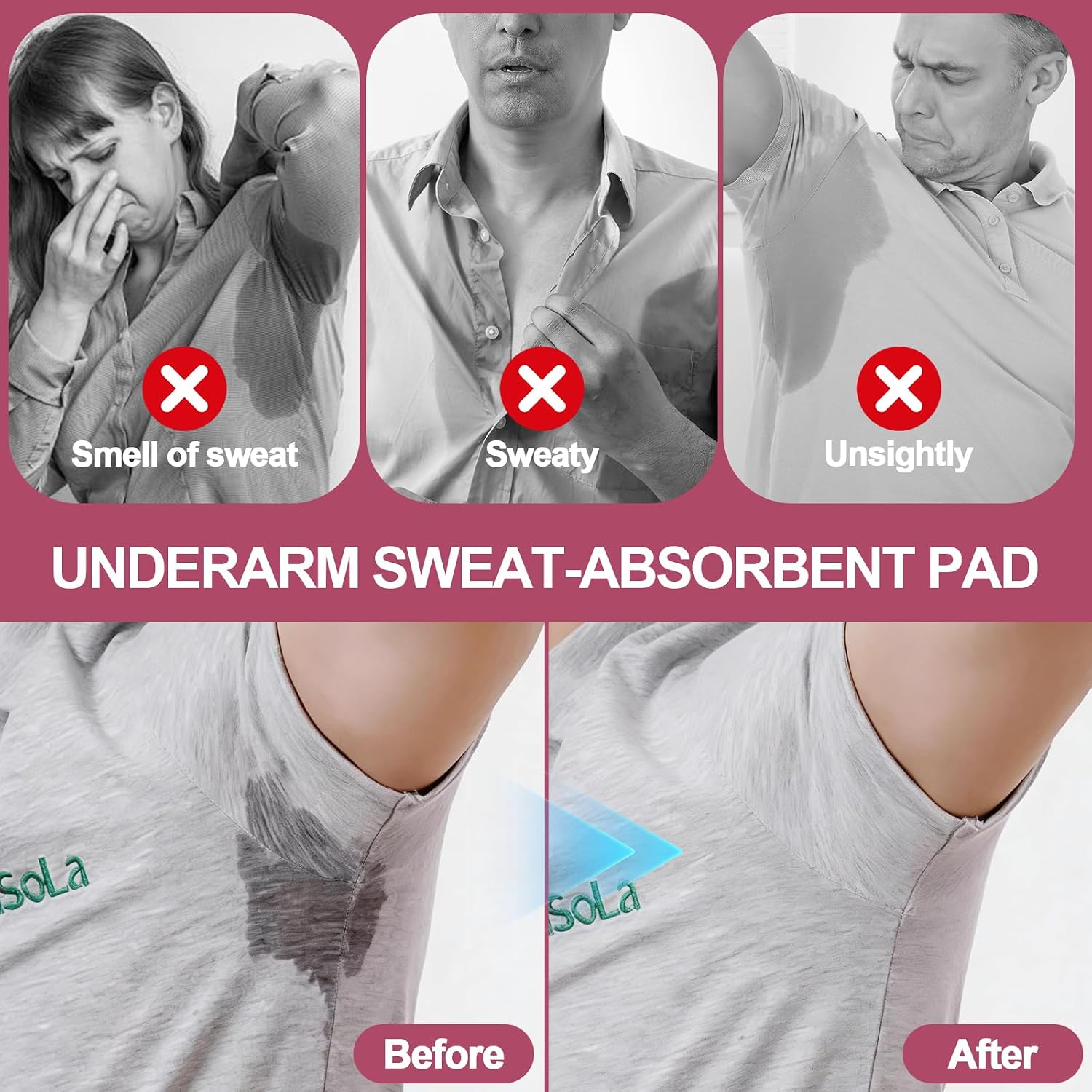 Thumbnail 5 de 40 Pezzi Assorbenti Ascellari ultrasottili: assorbenza discreta e asciutto tutto il giorno
