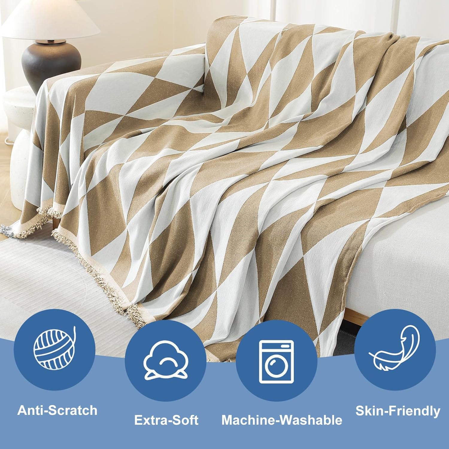 Thumbnail 3 de Ystyle Telo Copridivano 4 Posti 180x380 cm – Copridivano Universale 4 Stagioni in 100% Poliestere