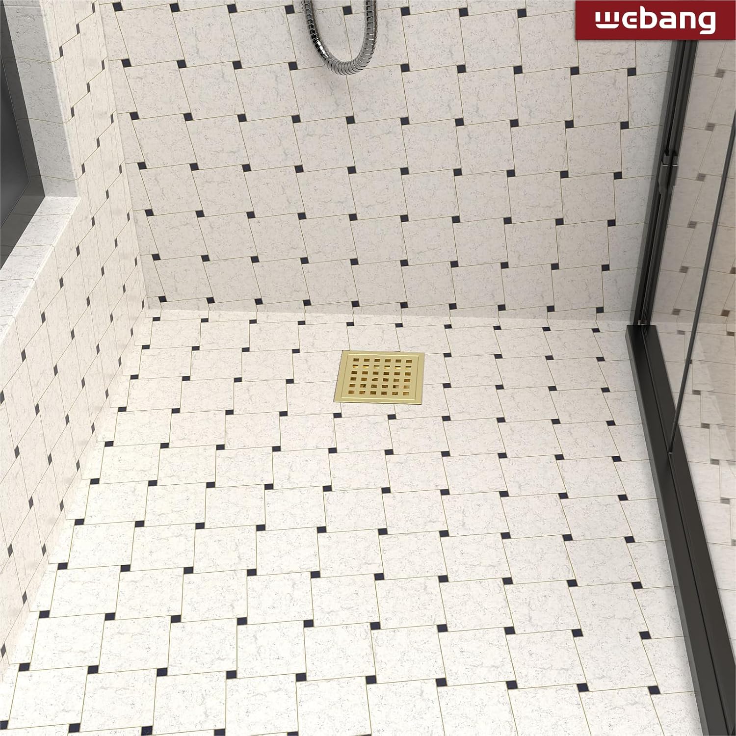 Thumbnail 5 de WEBANG Shower Drain, 4-Inch