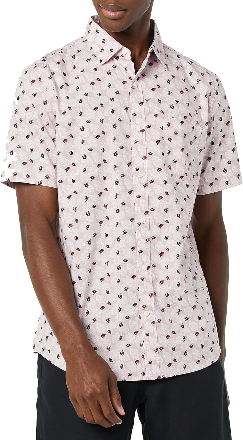Thumbnail 4 de Amazon Essentials men’s short-sleeve stretch poplin shirt (Big & Tall)