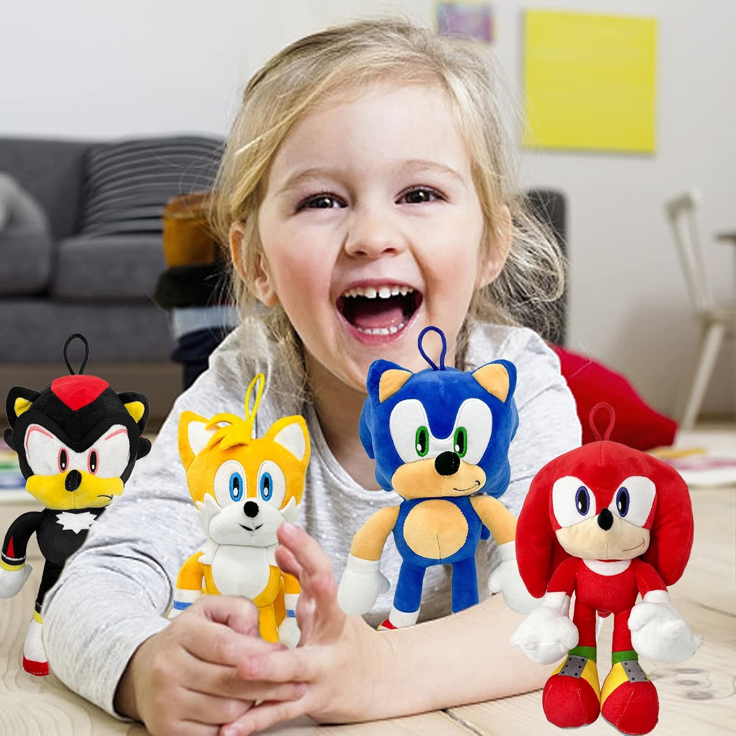 Thumbnail 6 de Plush Doll Set for Kids, 4Pcs Plush Pillow