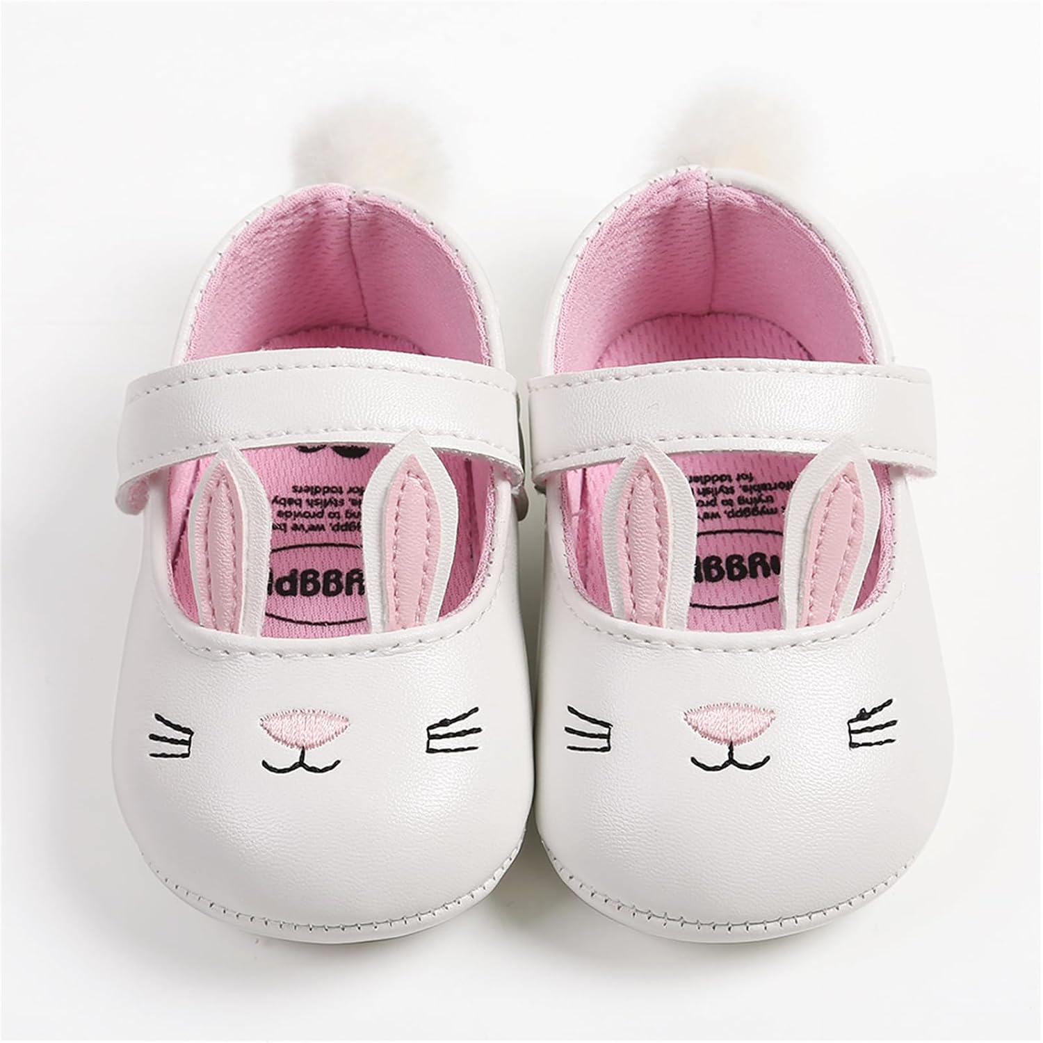 Thumbnail 2 de RVROVIC Baby Girl Moccasins: Sparkly Soft Sole Prewalker Shoes