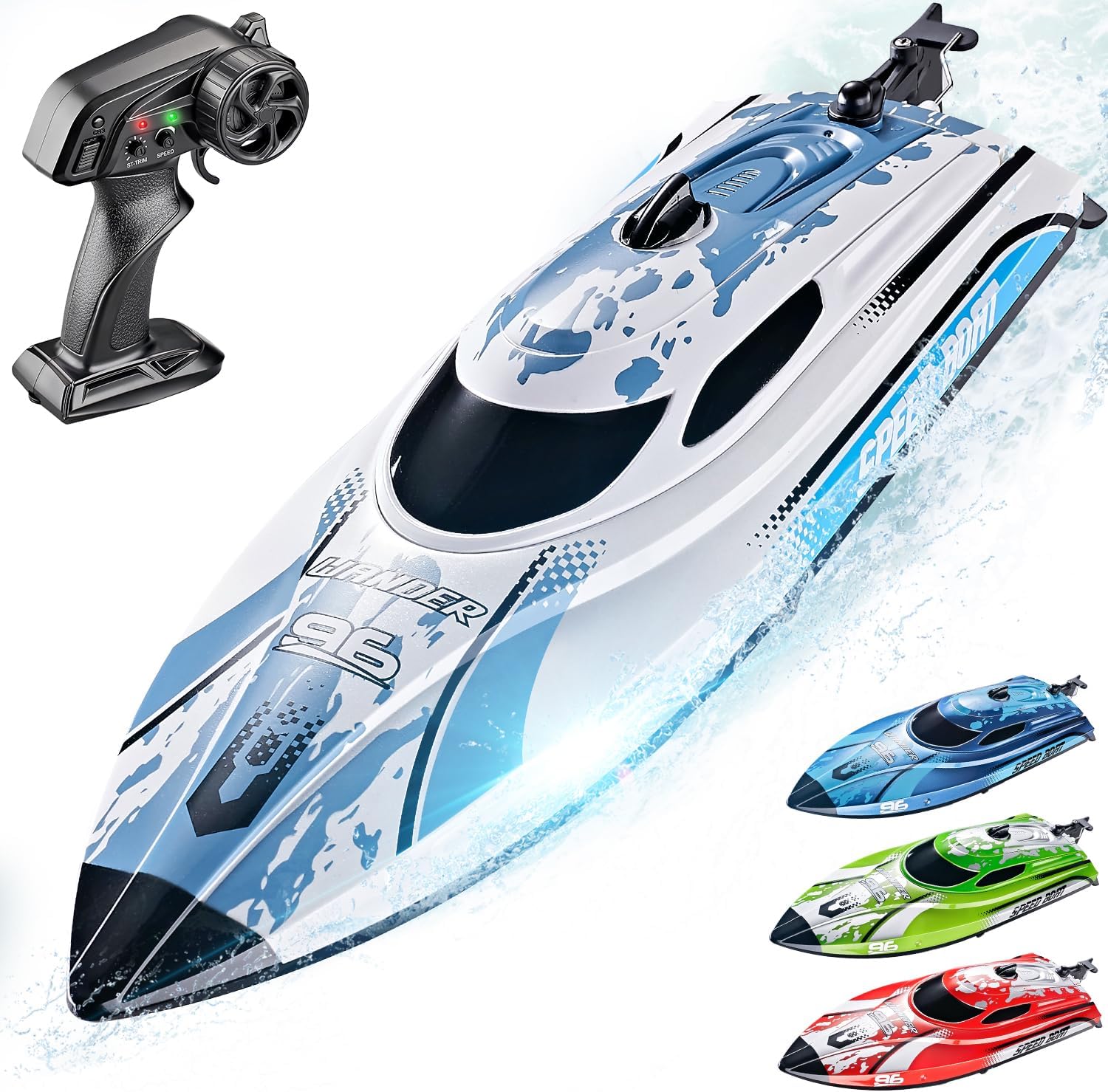Thumbnail 5 de BEZGAR RC Boat 12-inch