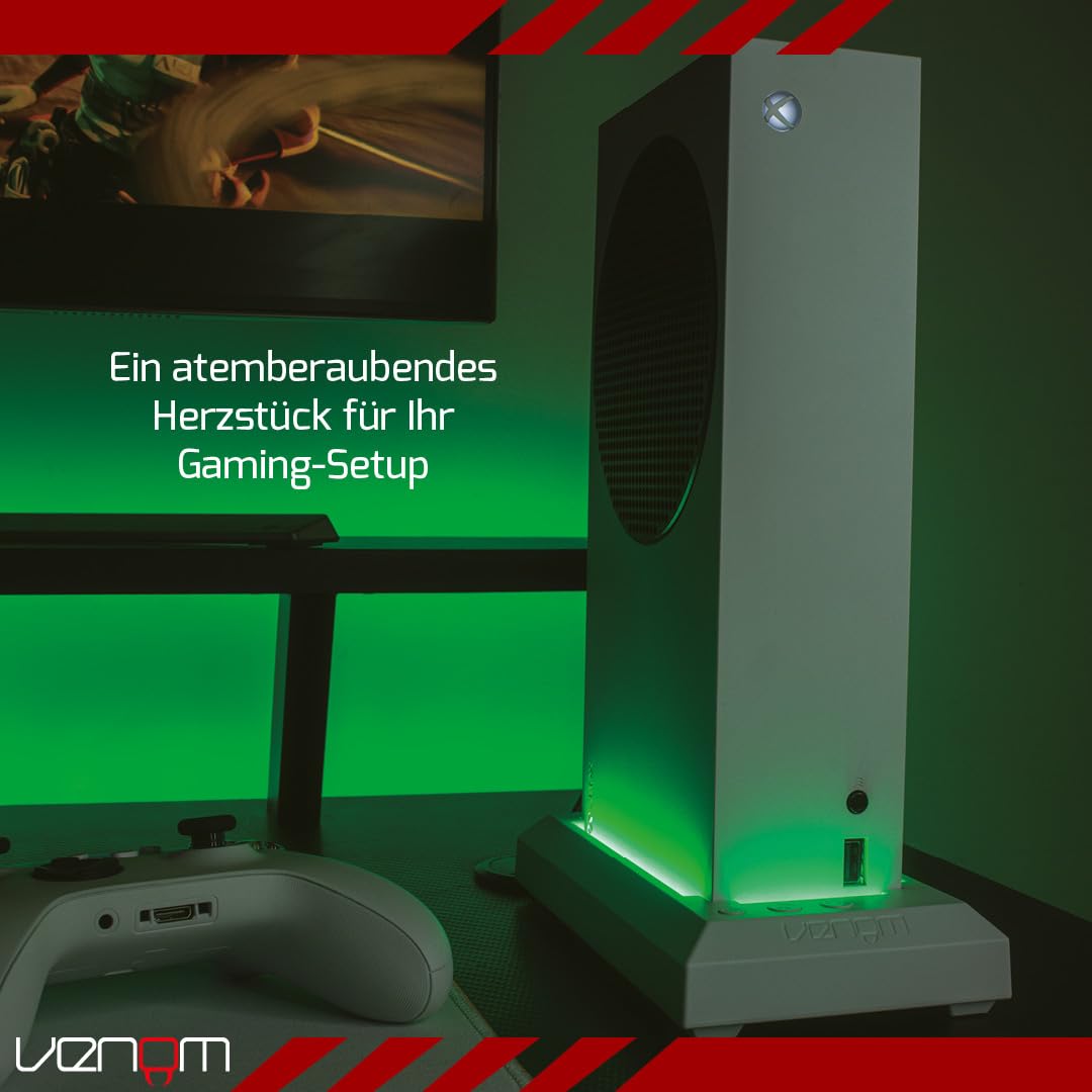 Thumbnail 5 de Venom Konsolenständer mit LED-Beleuchtung – Weiß (Xbox Series S)