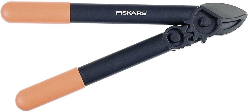 Detalle de Fiskars PowerGear L31 grensax för torrt trä, 39 cm, med mothåll