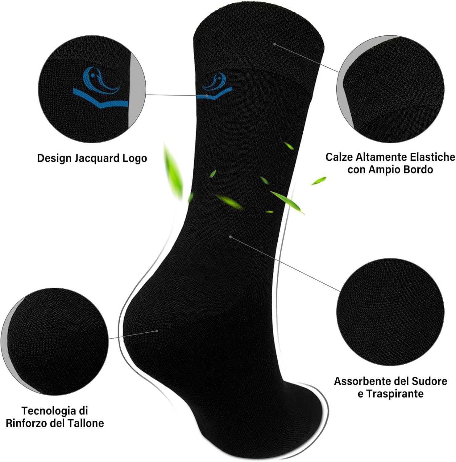 Thumbnail 3 de LOFIR Calzini in Bamboo per Uomo e Donna – 6 Paia, Comfort Ultra Morbido e Traspirante