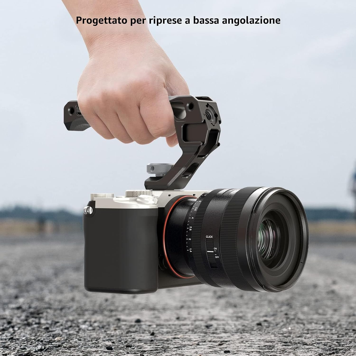 Thumbnail 6 de SmallRig Cold Shoe Top Handle 3764 (impugnatura leggera con cold shoe) per video rig