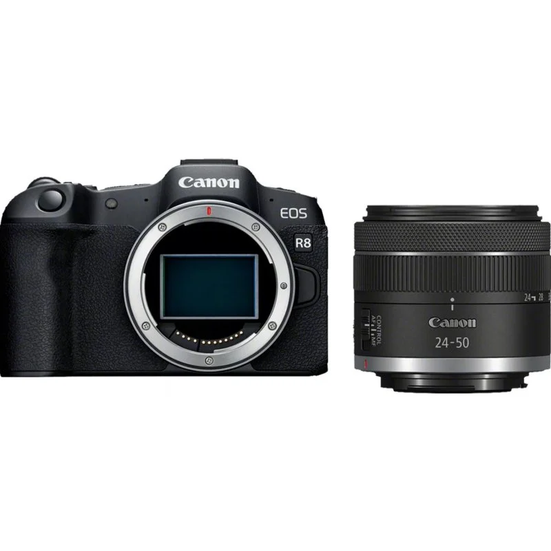 Detalle de Canon EOS R8 cámara 24,2 MP Full Frame 4K 60p
