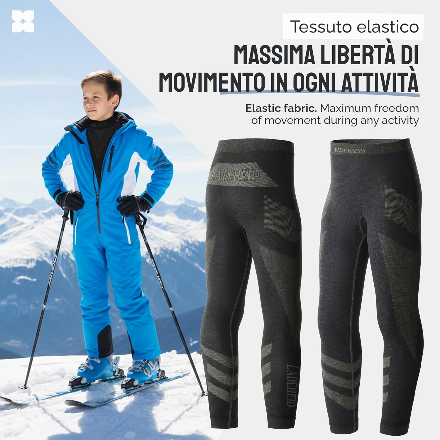 Thumbnail 2 de Ladeheid Calzamaglia Termica Bambino Lunga