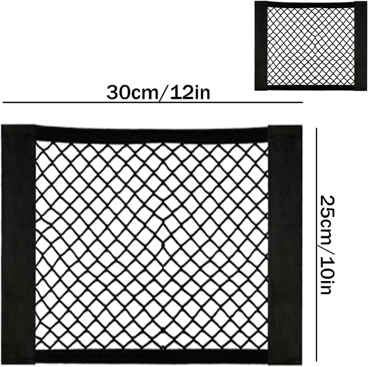 Detalle 2 de EINESIN Elastic Car Boot Net: Universal Stretchable Boot Tidy for Camping, Travel and More
