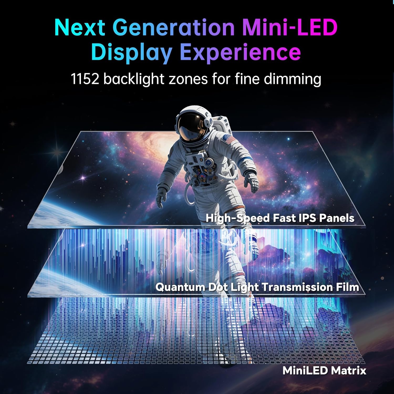 Thumbnail 2 de KTC M27P6 27-inch MiniLED Gaming Monitor (4K@160Hz / FHD@320Hz) with 1152-zone Local Dimming