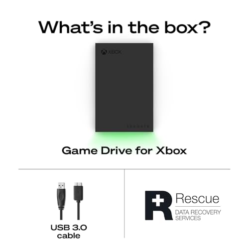 Thumbnail 11 de Seagate 2TB Game Drive for Xbox | USB 3.0 (STKX2000400)
