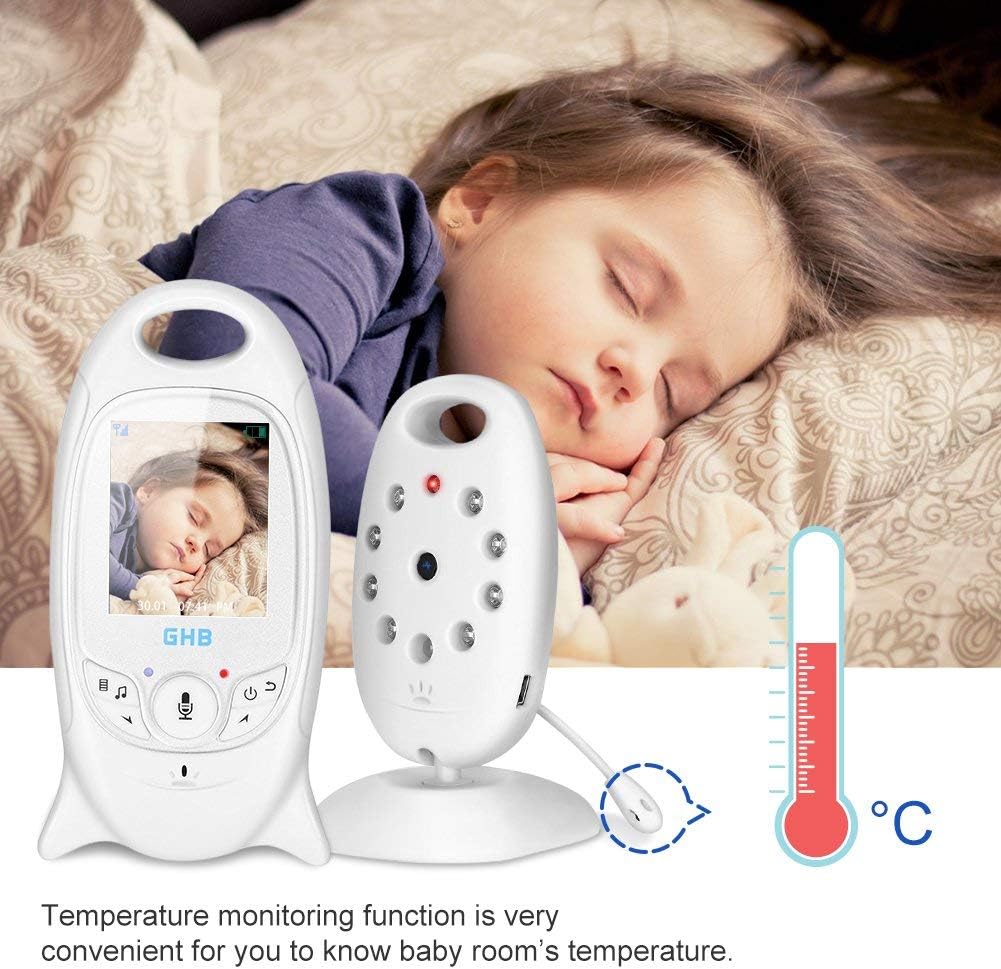 Detalle 2 de GHB Video Baby Monitor with Night Vision 👶🏻📹