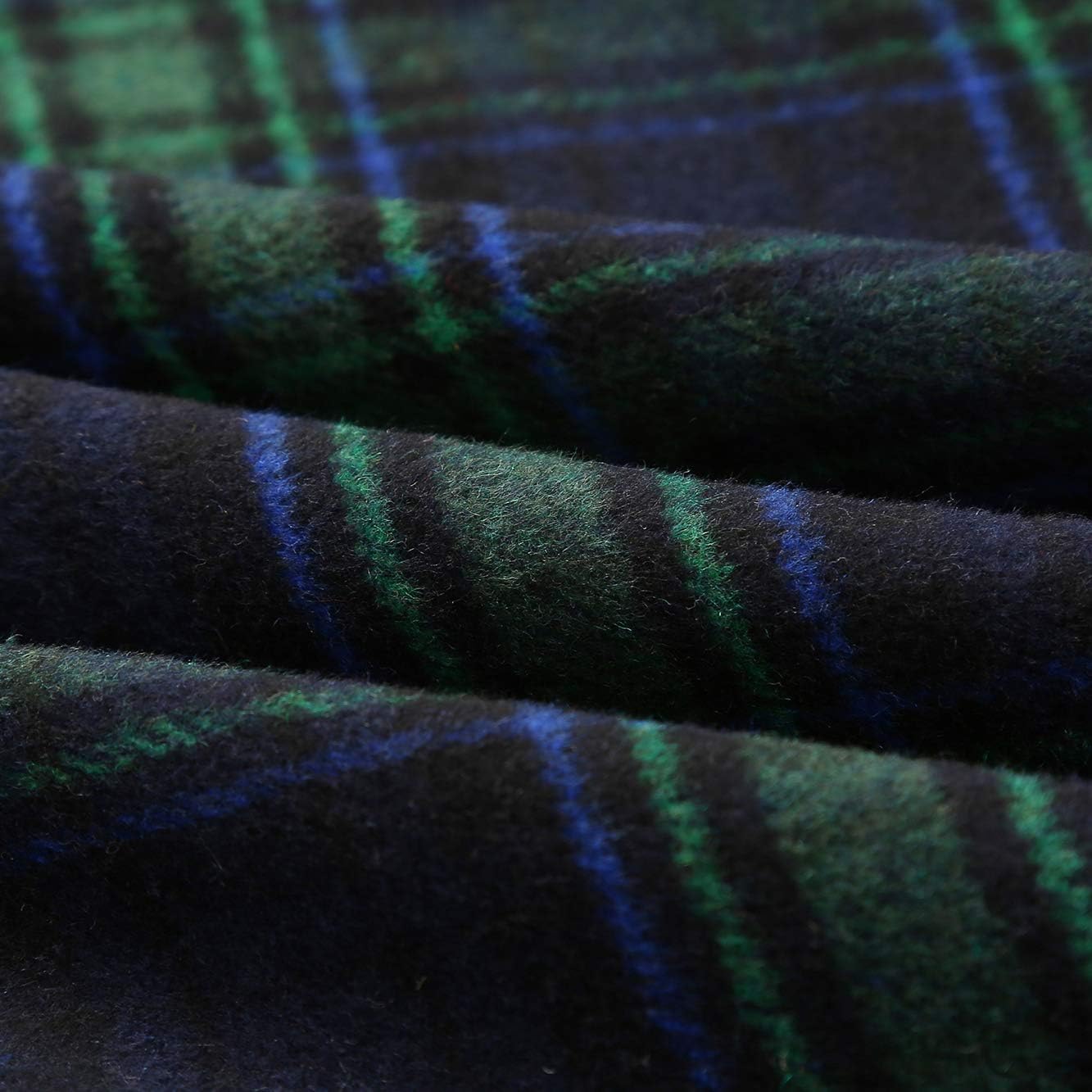 Detalle 1 de IDEALSANXUN Women's Plaid Wool Skirt