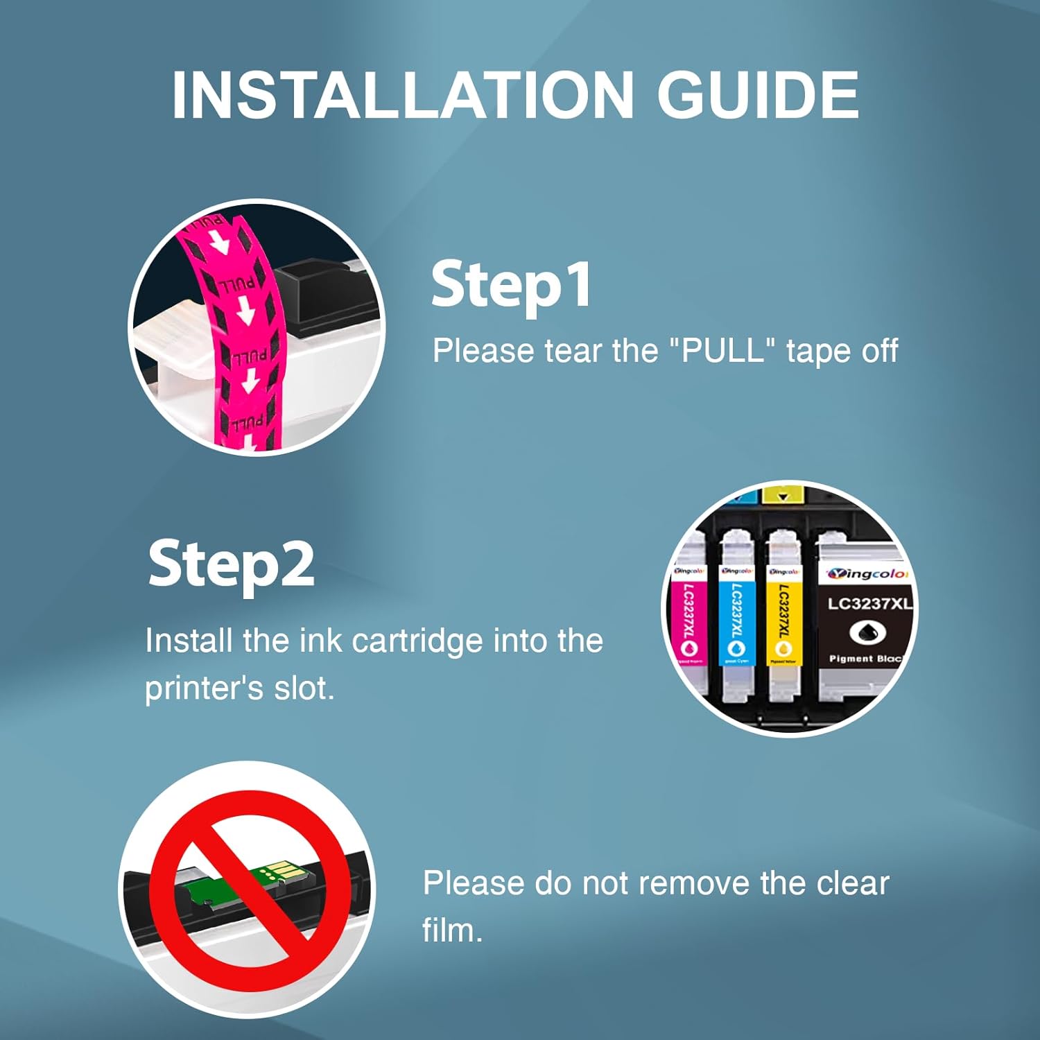 Thumbnail 3 de YINGCOLOR LC3237 Replacement Ink Cartridges 3000 pages 📷