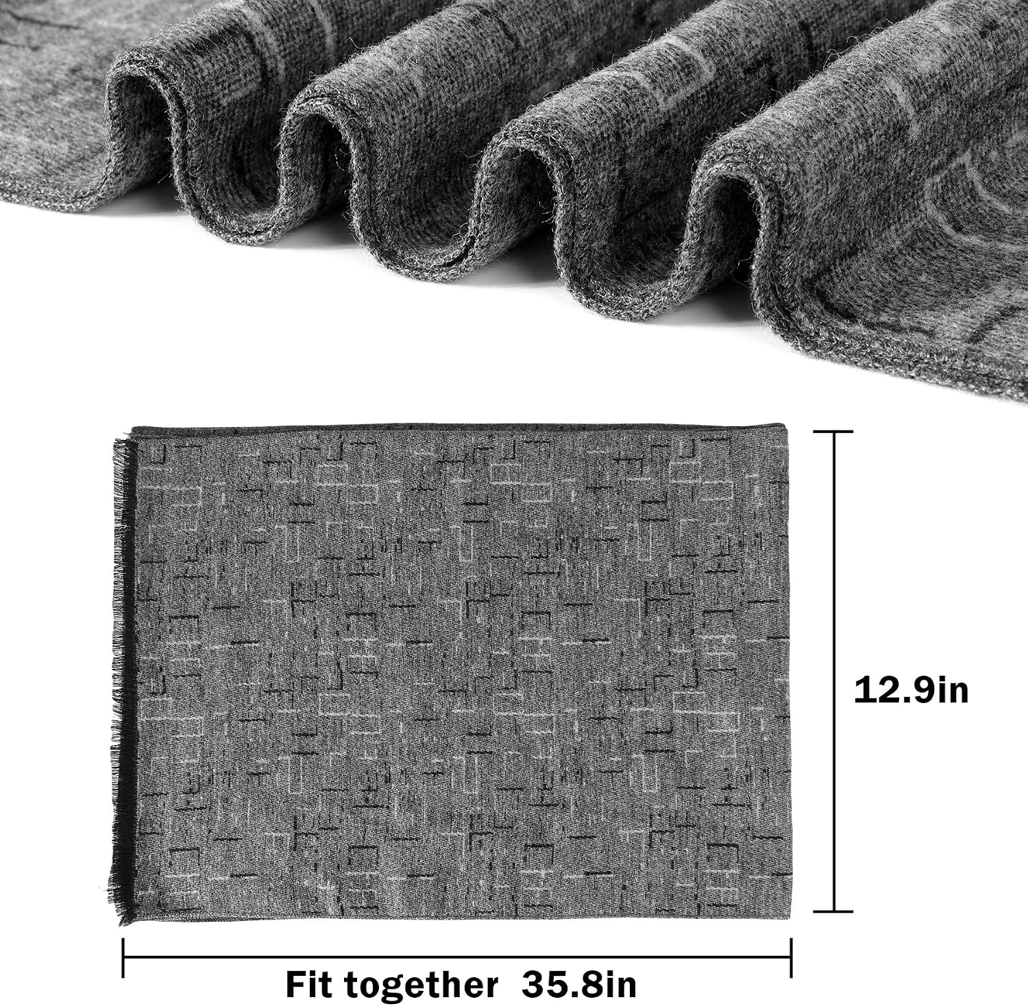 Thumbnail 4 de Lamca Cashmere-Like Winter Scarf