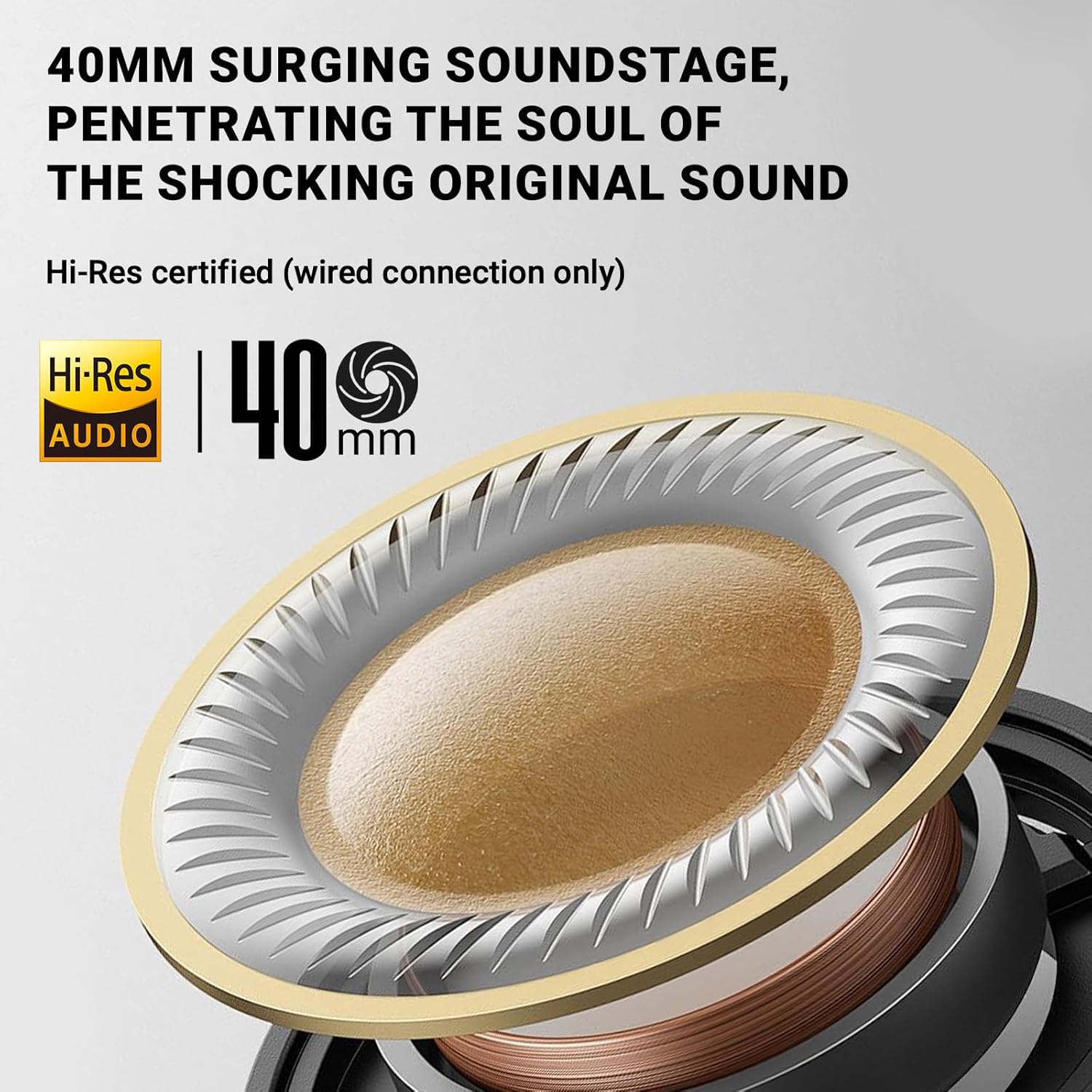 Detalle de Edifier V80 Wireless Over-Ear Kopfhörer mit -44 dB ANC, Hi-Res (kabelgebunden), 45 Std. Akku und Bluetooth 5.4