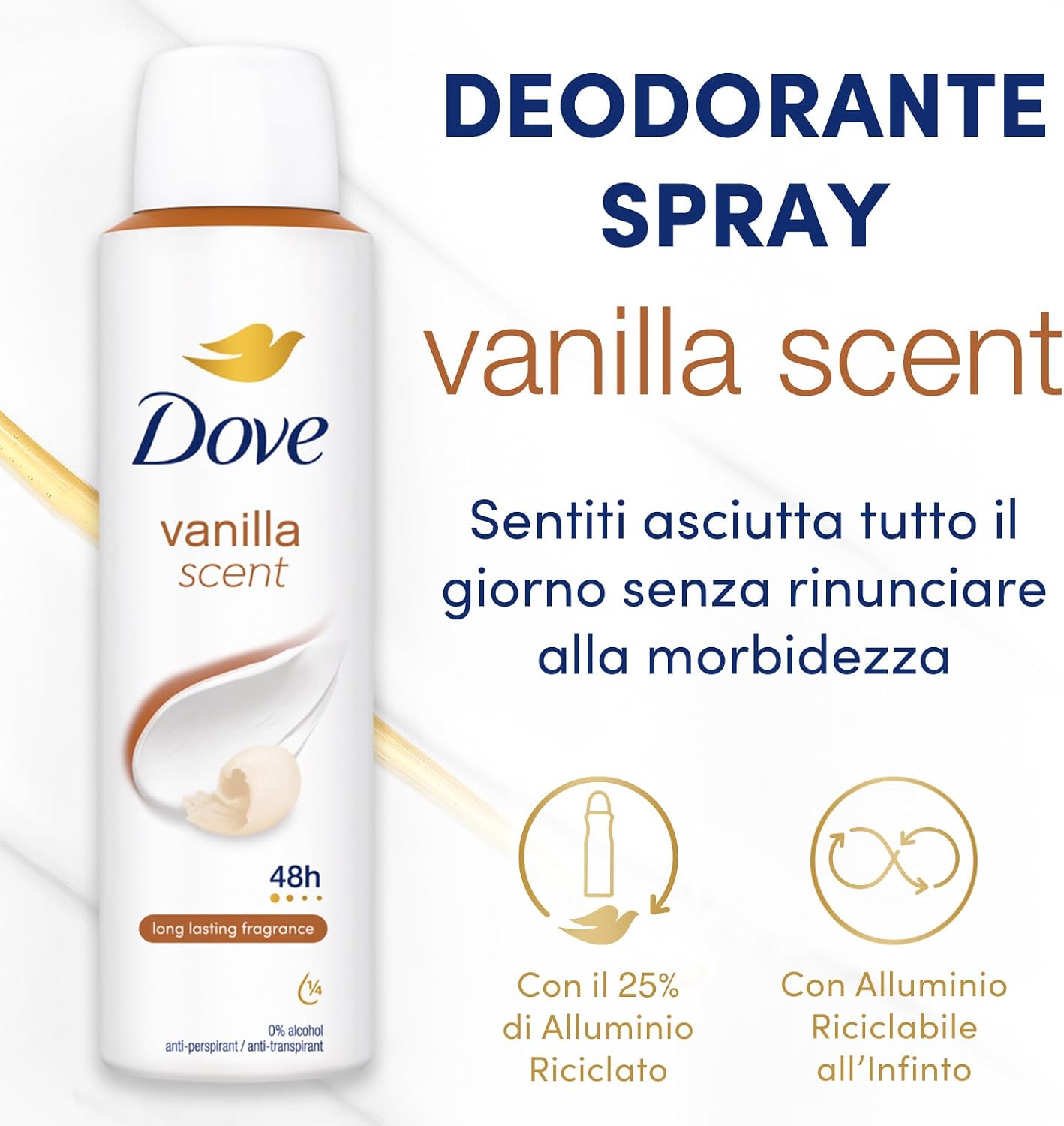 Thumbnail 2 de Dove Classic Care Vaniglia 150 ml