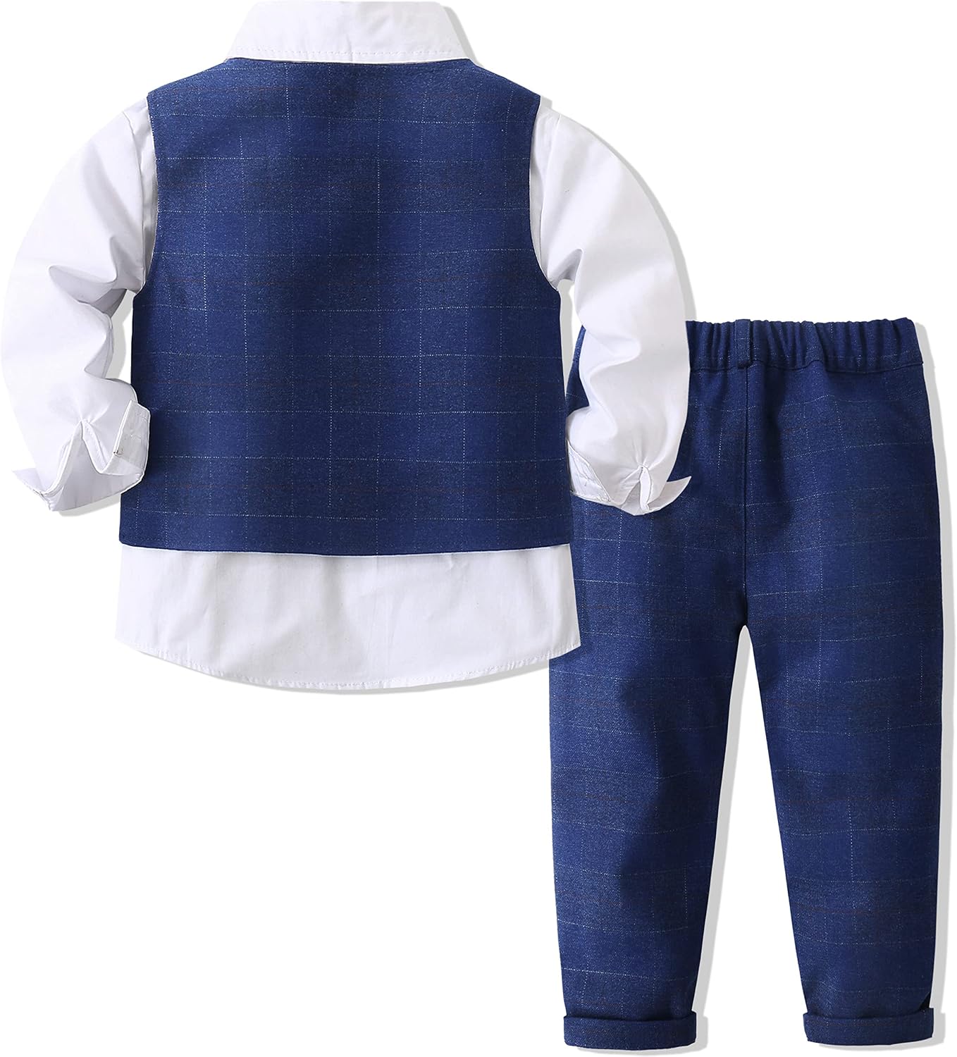 Detalle 2 de Boys 3Pcs Casual Suit set with Bowtie