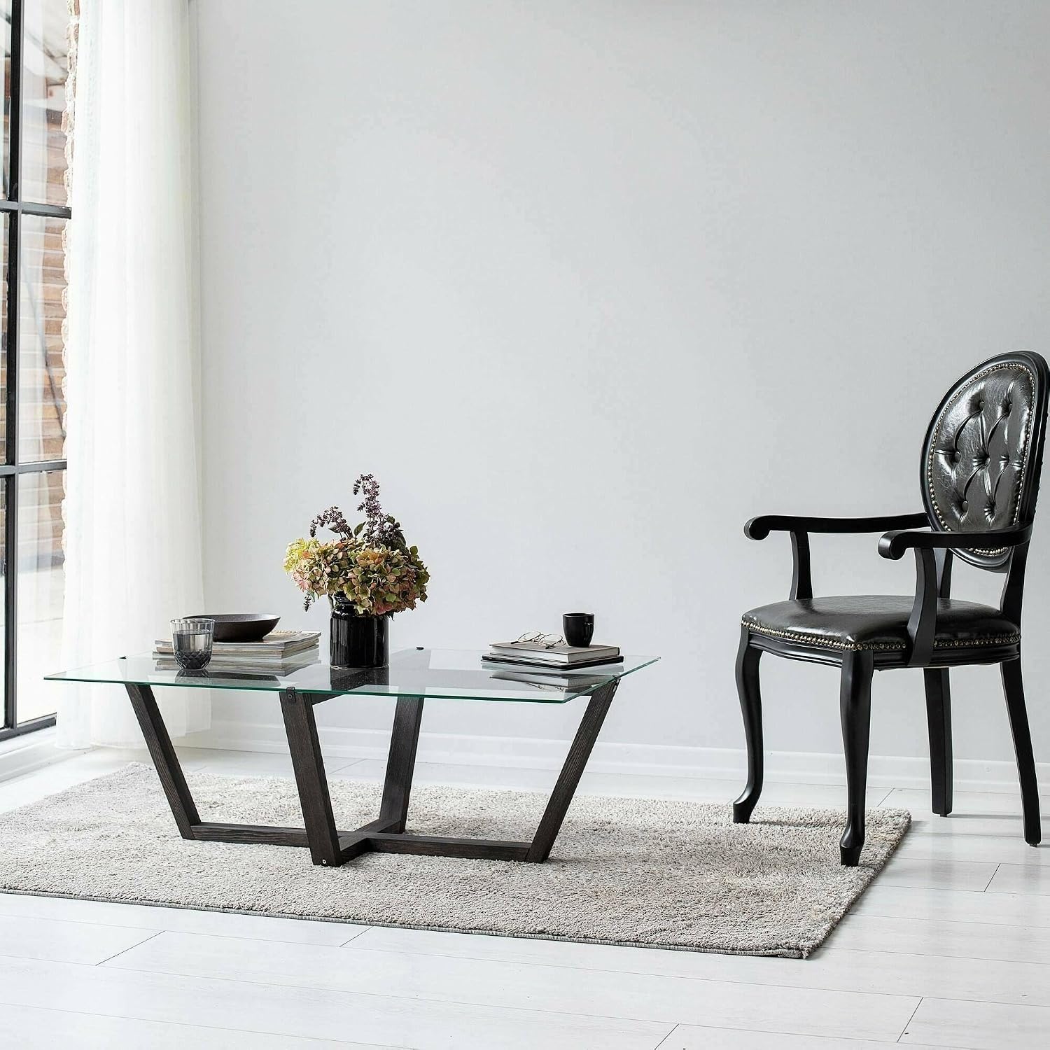 Dmora Tavolino Vela 105x65x35 cm