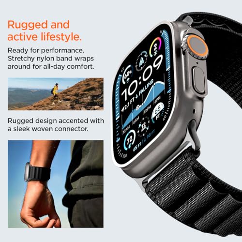 Thumbnail 7 de Spigen WBF1: Correa de nylon premium para Apple Watch Ultra 3/2/1 y Series 11/10