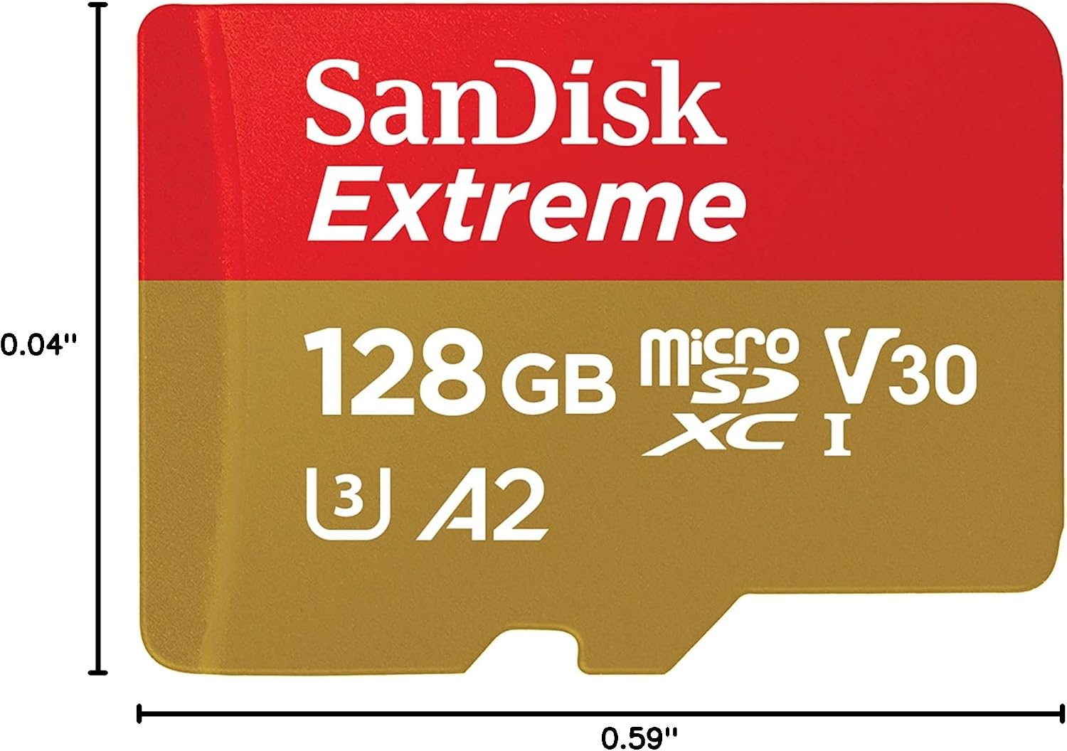 Thumbnail 6 de SanDisk 128GB Extreme microSDXC UHS-I Memory Card with Adapter (SDSQXAA-128G-GN6MA)