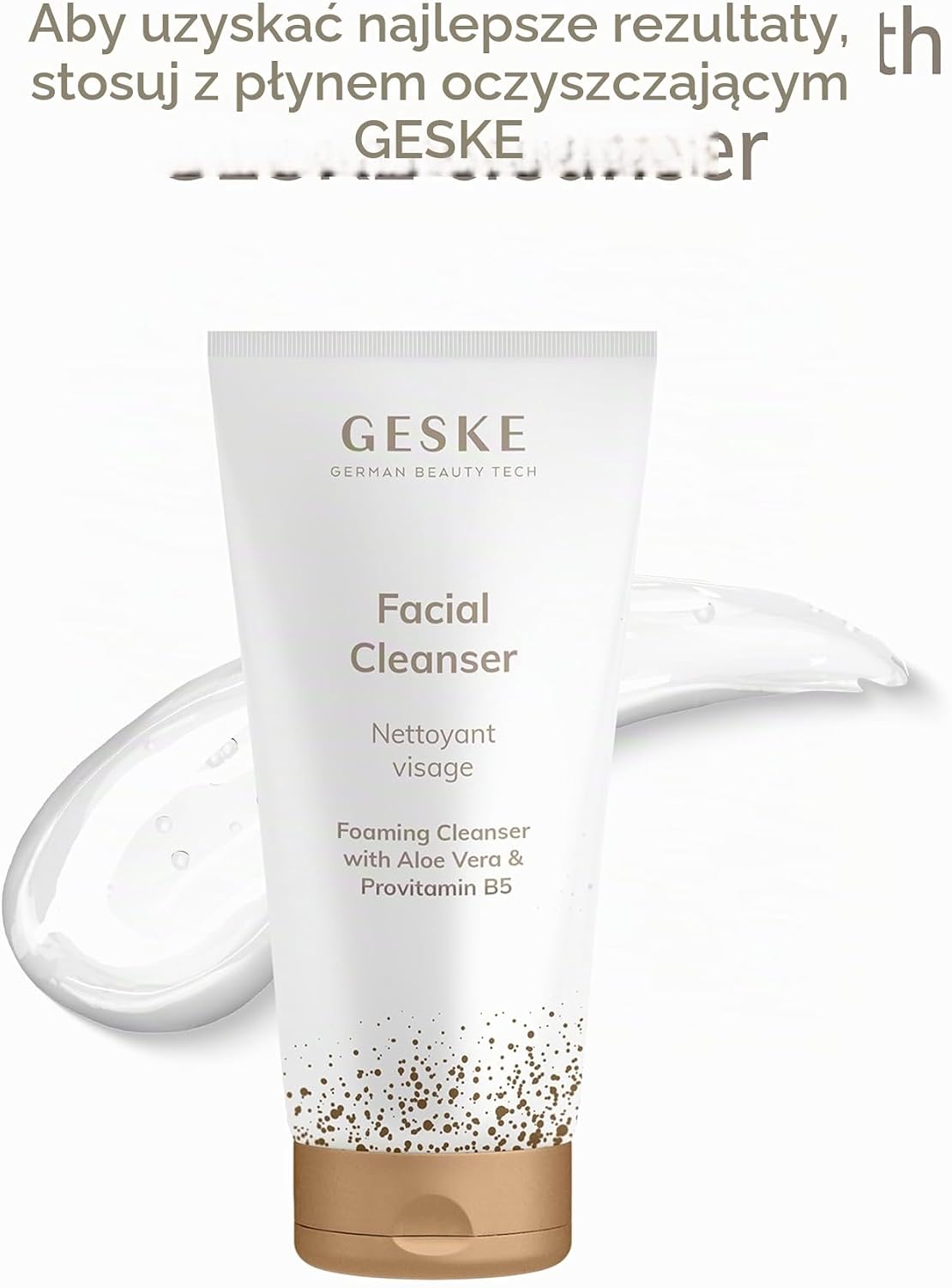 Detalle 1 de GESKE SmartAppGuided™ Sonic Thermo Facial Brush – silikonowa szczoteczka grzejąca
