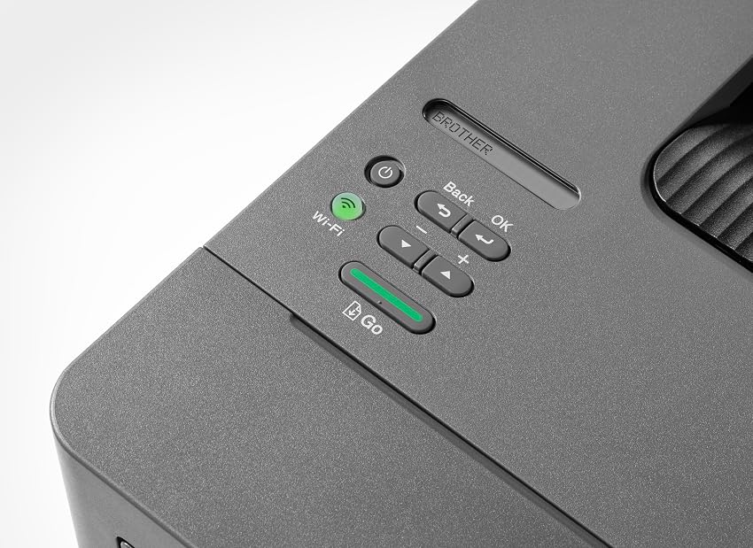 Detalle de Brother HLL2400DWE, Impresora Láser Monocroma WiFi y Doble Cara 🖨