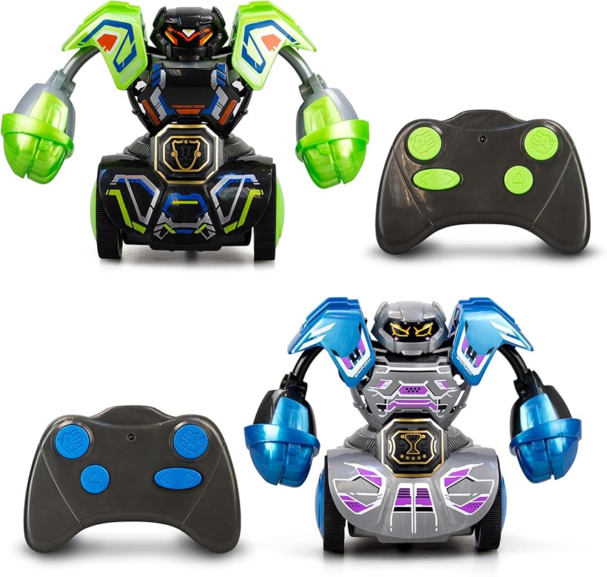 Detalle de Bizak YCOO Robo Kombat Tornado Battle Pack — 2 unidades 🤖