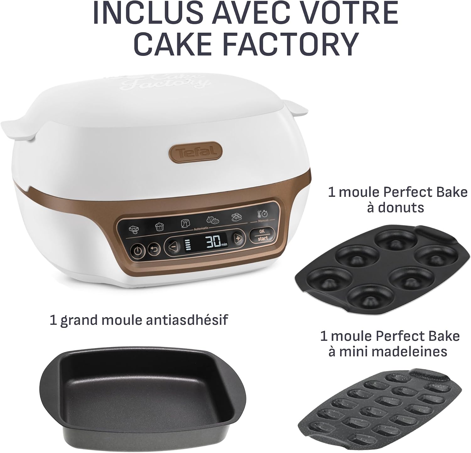 Thumbnail 1 de Tefal Cake Factory YY5726FG four à gâteaux intelligent