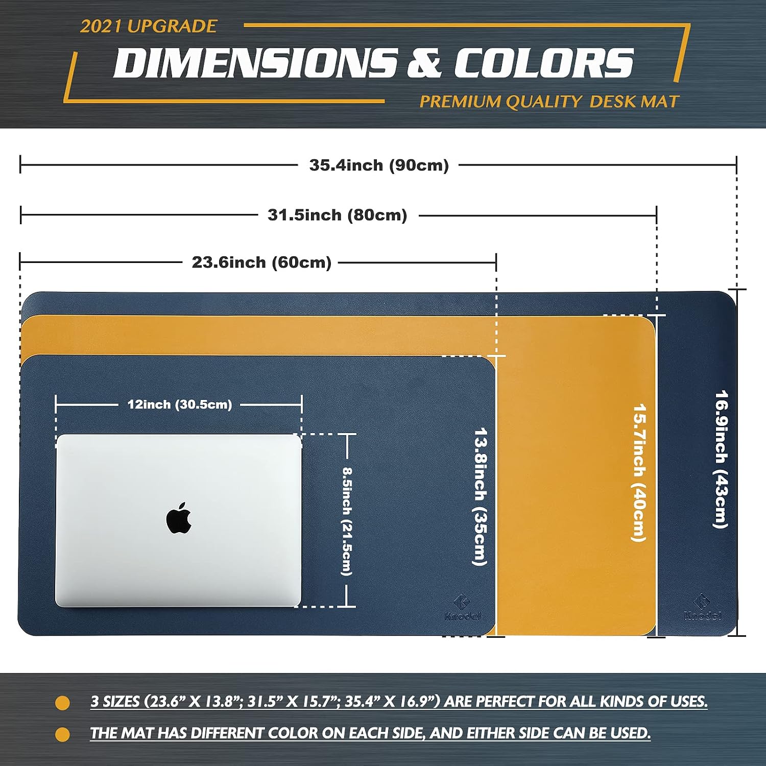 Detalle 2 de K KNODEL Desk Mat, 31.5 x 15.7 in