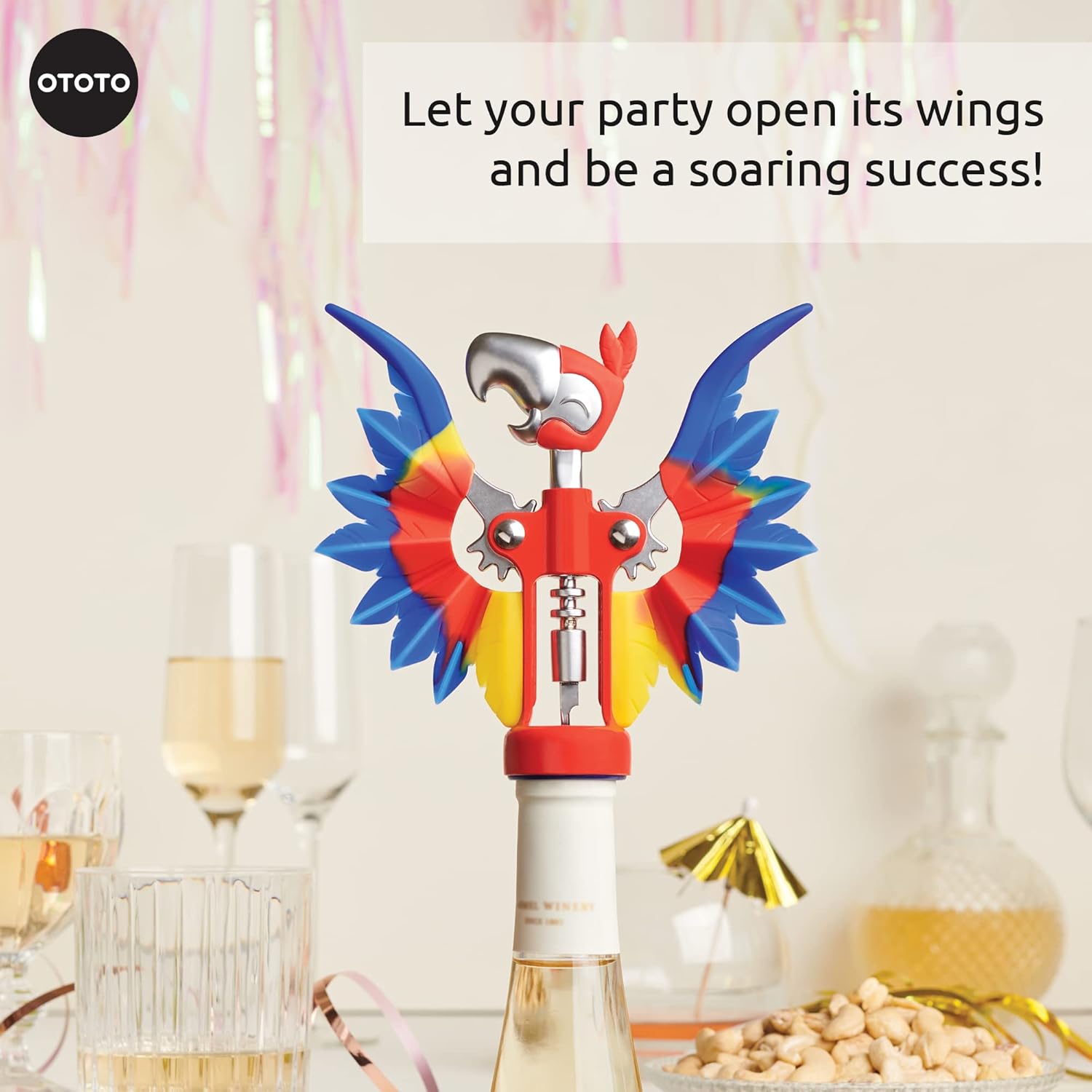 Thumbnail 2 de Pinot Weinkorkenzieher Party-Opener 🥂