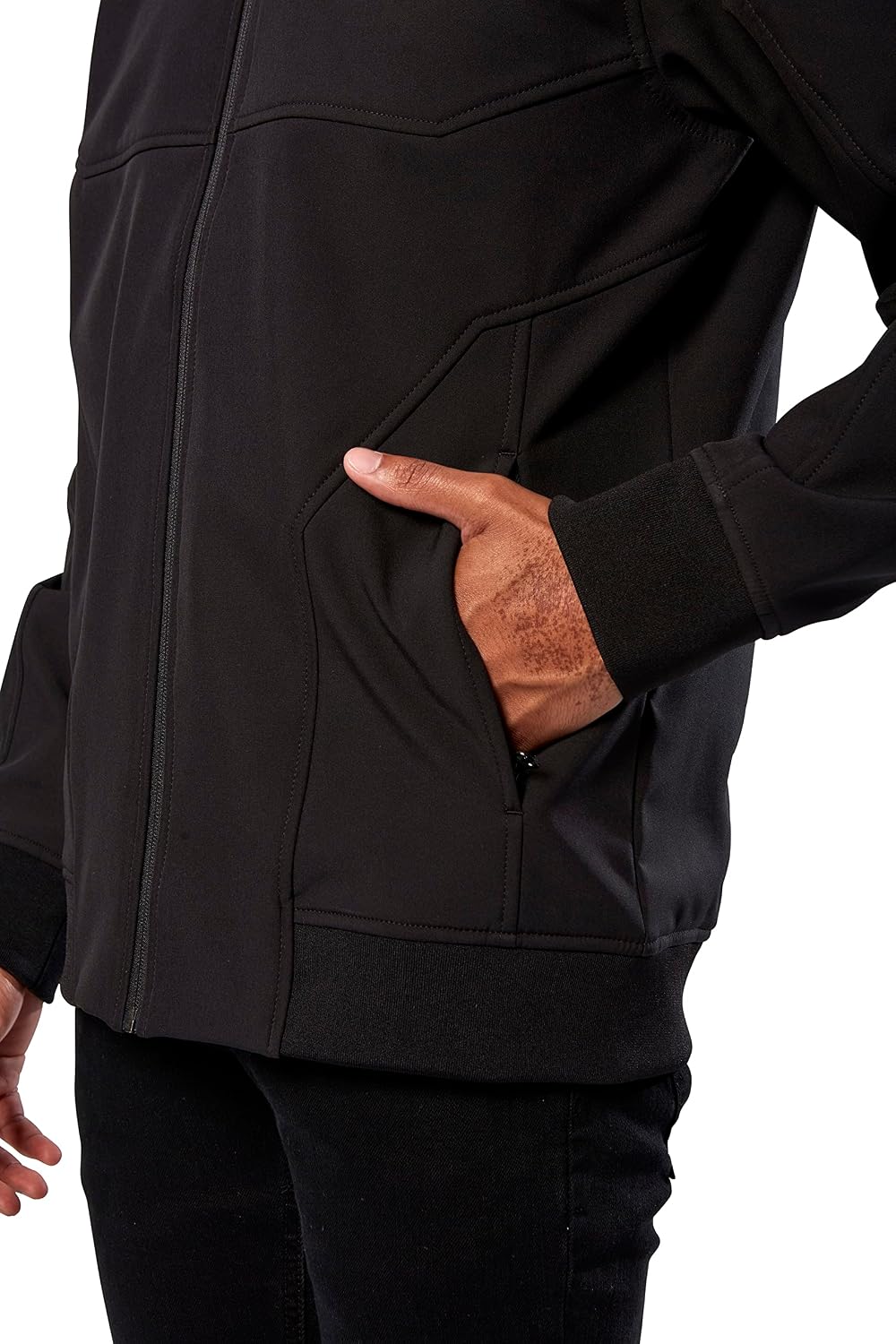 Detalle 1 de Alpinestars 1232-11000-10-S – kurtka softshell uniseks 5K z DWR i odpinanym kapturem