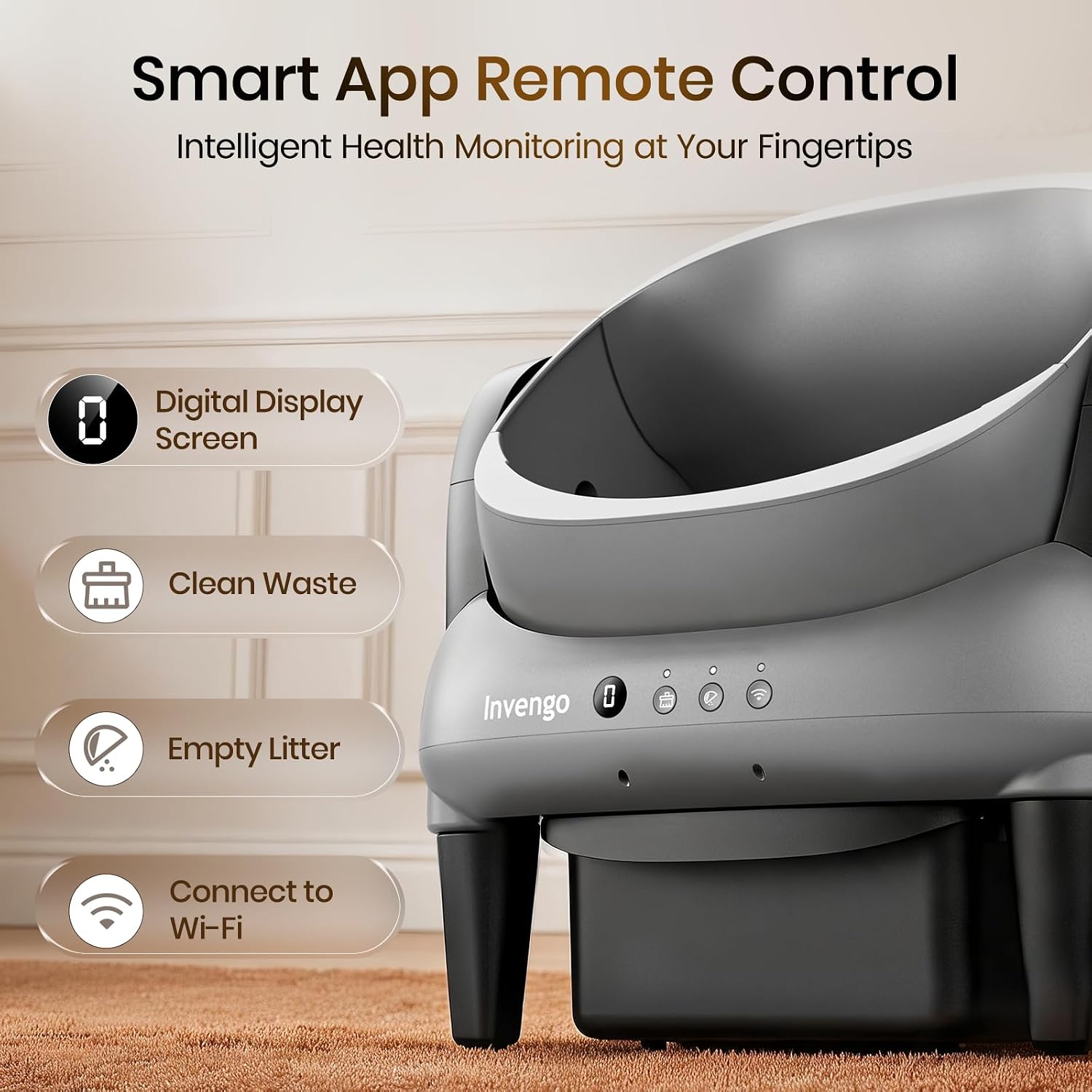 Detalle 2 de Invengo Automatic Cat Litter Box