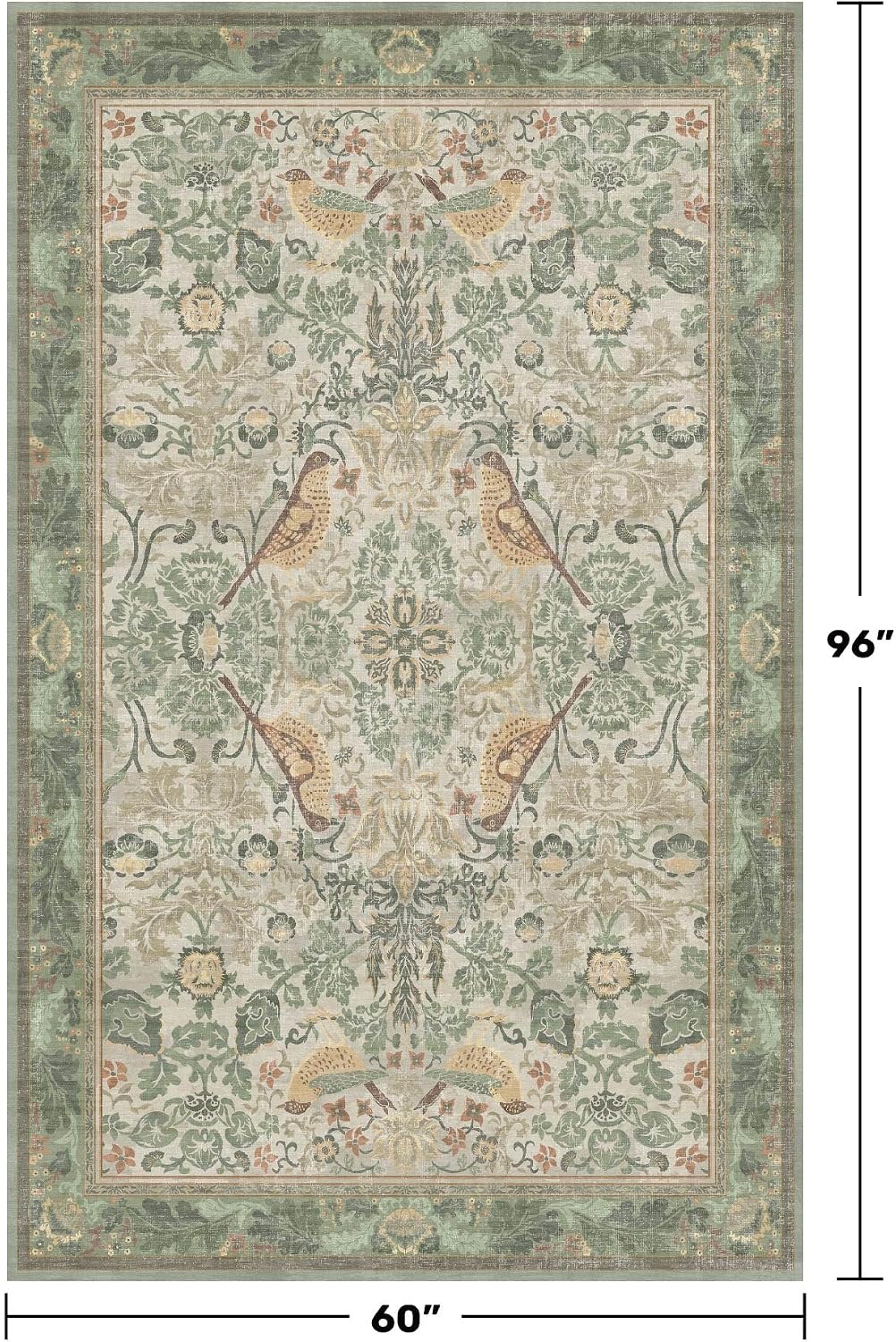 Detalle 2 de Hazo Haus Area Rug, 5x8
