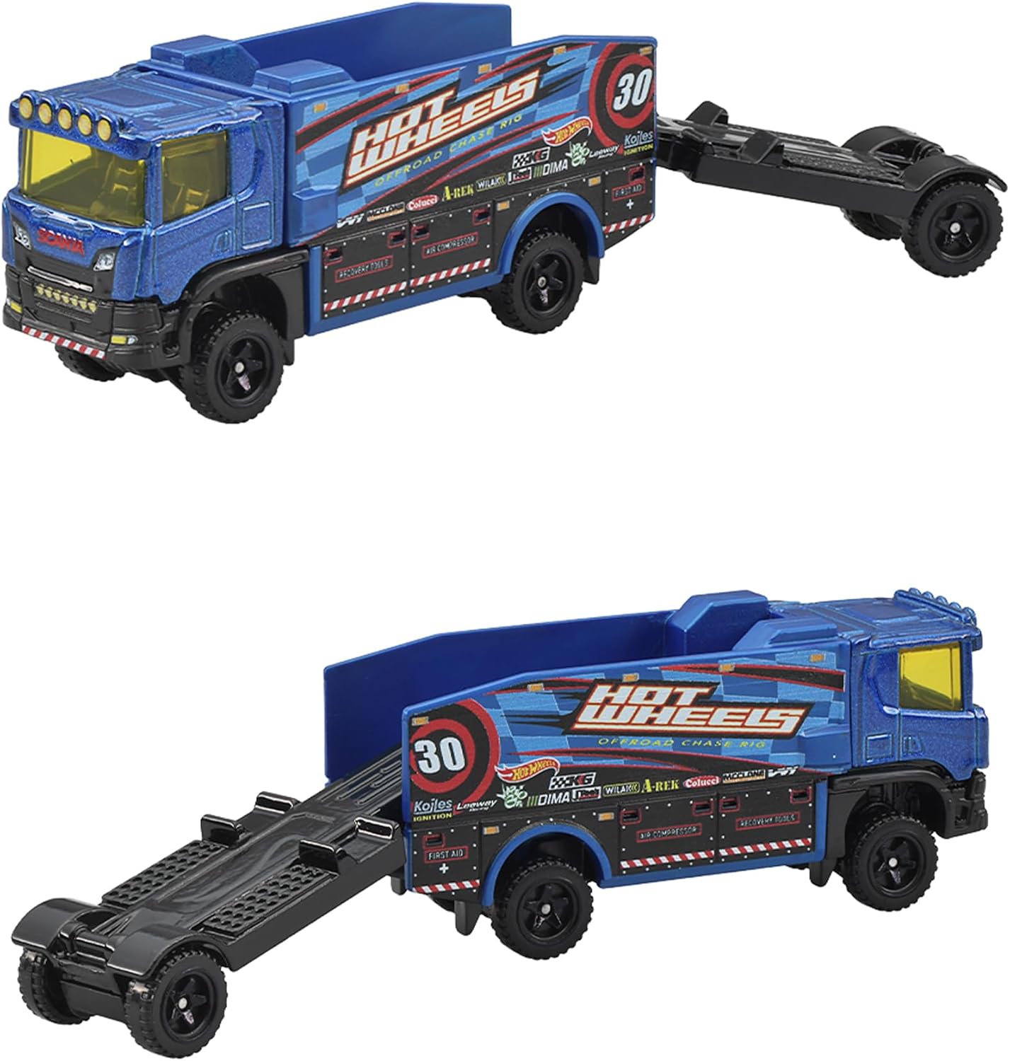 Thumbnail 6 de Hot Wheels HYT56-986D トラック フリートアソート ミニカー 6台入り 1/64スケール