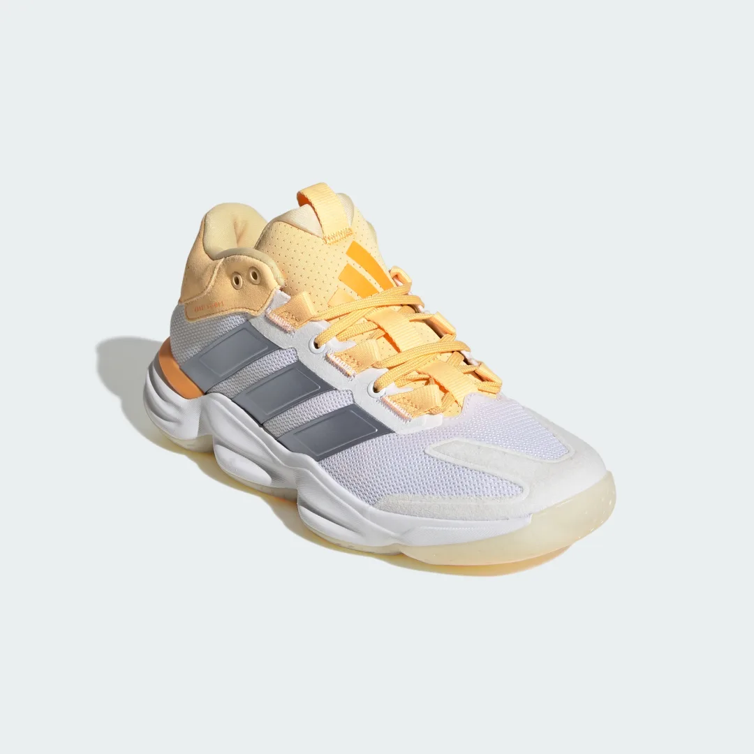 Detalle 2 de Court Stabil para pista cubierta de Adidas — blanco