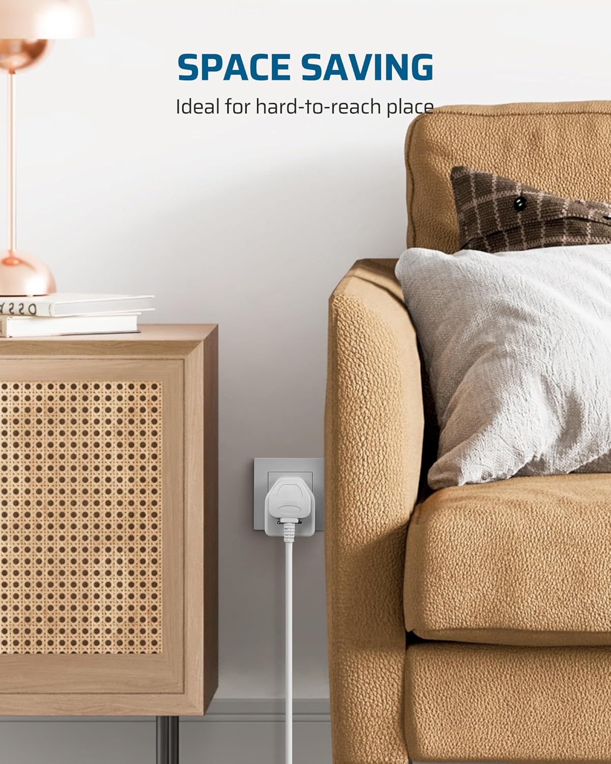 Detalle 2 de DEWENWILS 5-socket wireless remote plug 13A